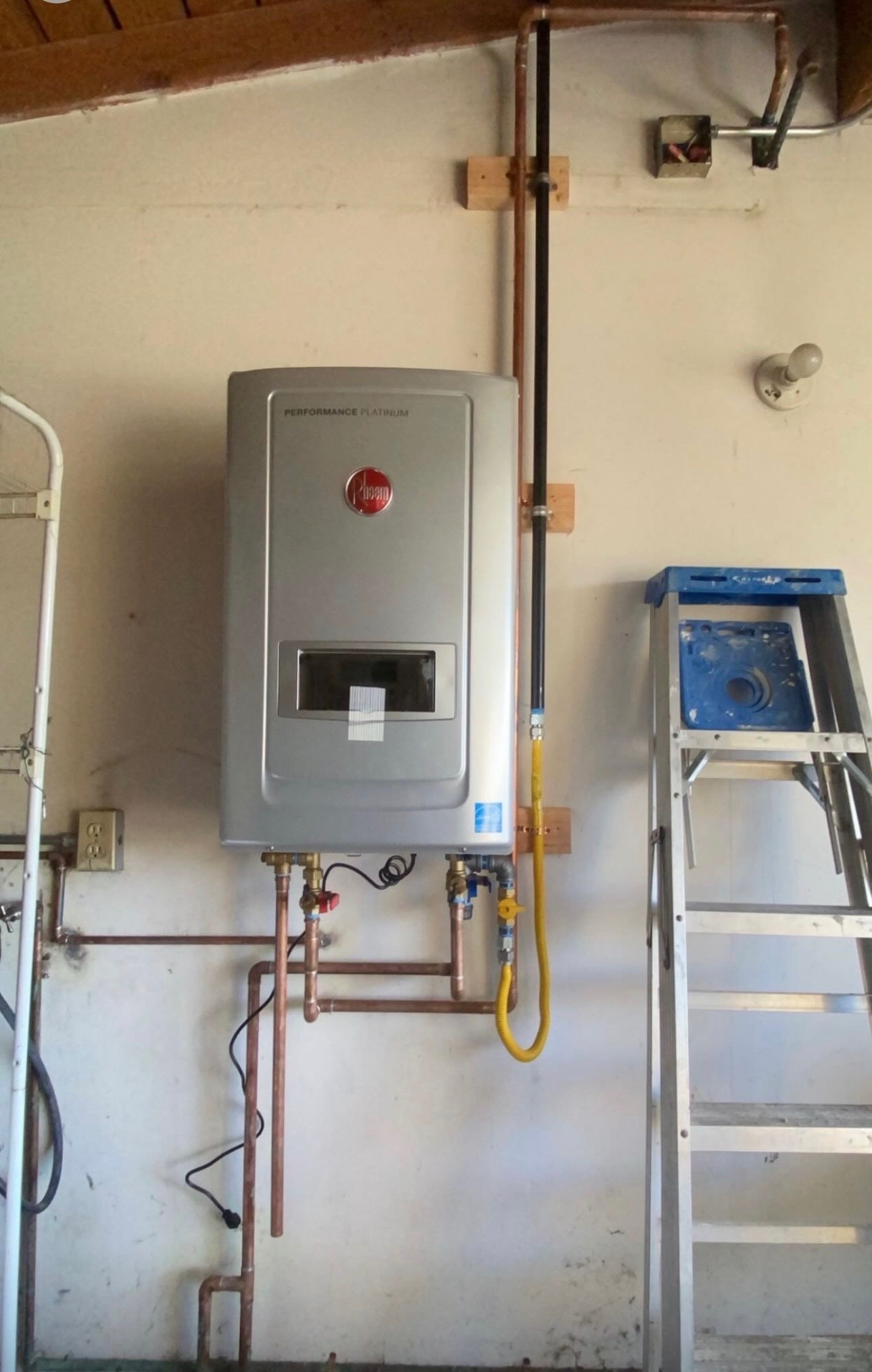 High-Efficiency Tankless Water Heater Upgrade
