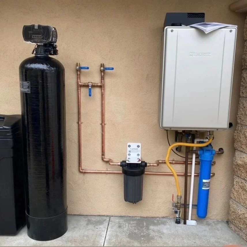 Water Treatment + Tankless System