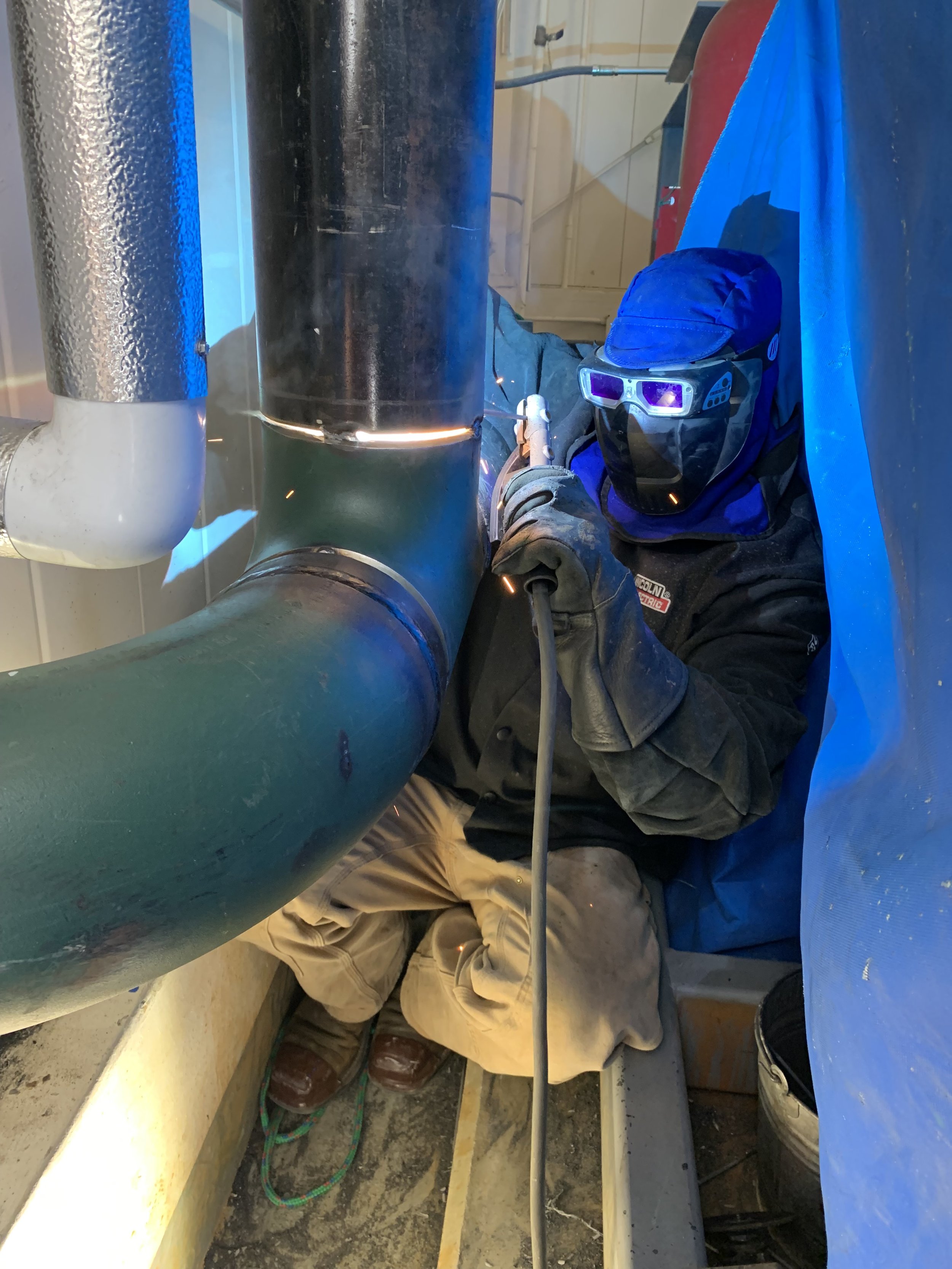 Custom Mechanical Piping Installation