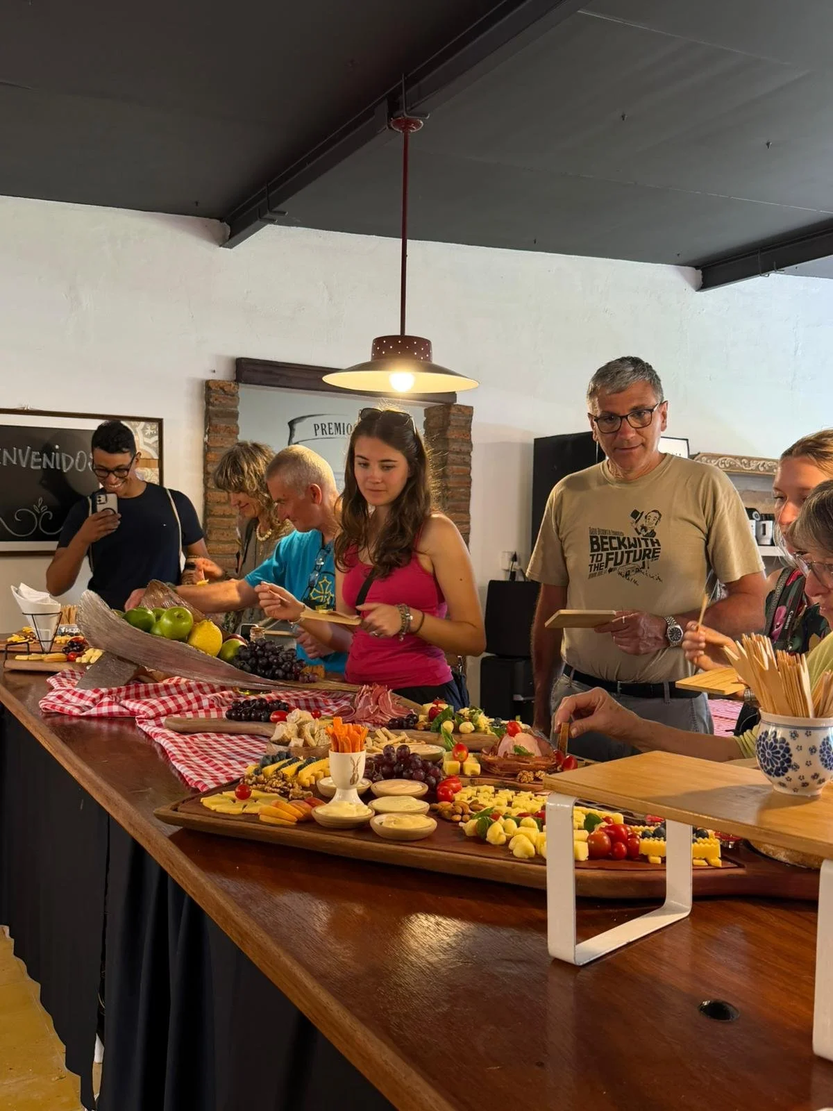 Recibimos la visita de representantes del Municipio de Luserna San Giovanni.