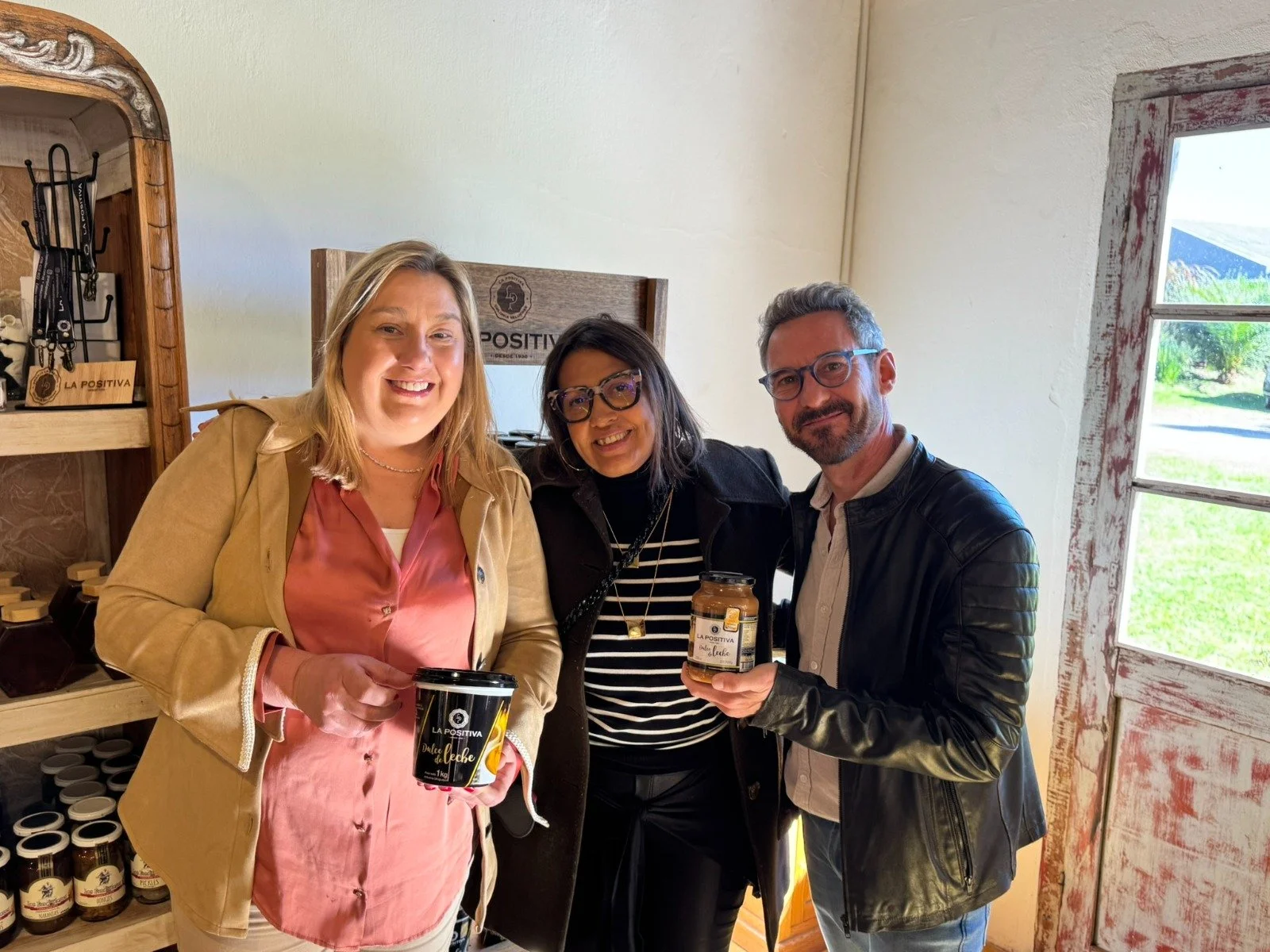 Recibimos la visita de la periodista brasileña Carmen Carlet.