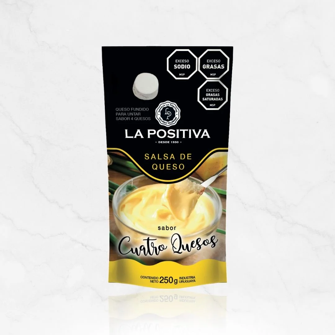 Salsa de Queso Cuatro Quesos