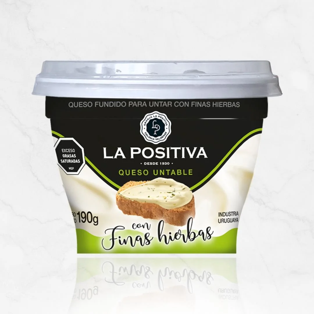 Queso Untable con Finas Hierbas