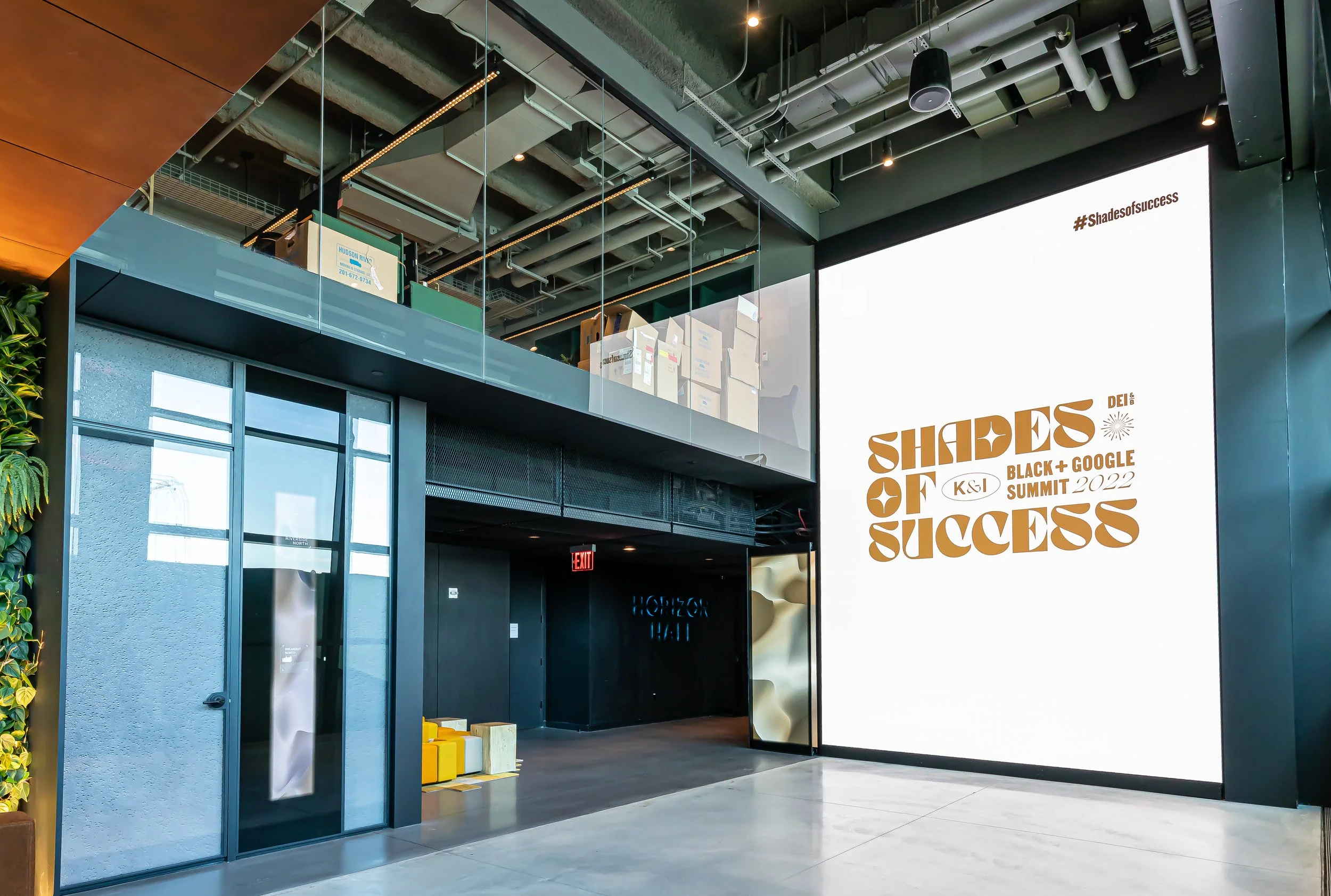 Portrait content on screen