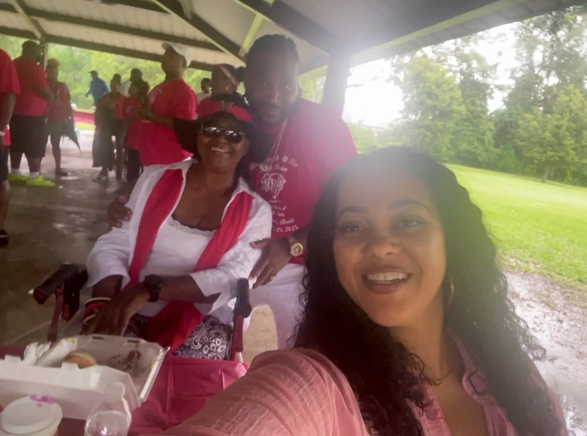 At Wes' family reunion with his mom.jpeg