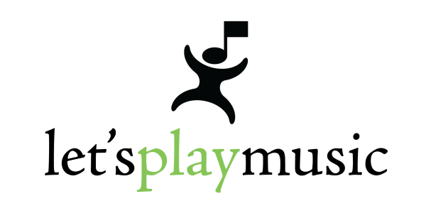 A black background with green text that reads 'play' and a stylized human figure above it.