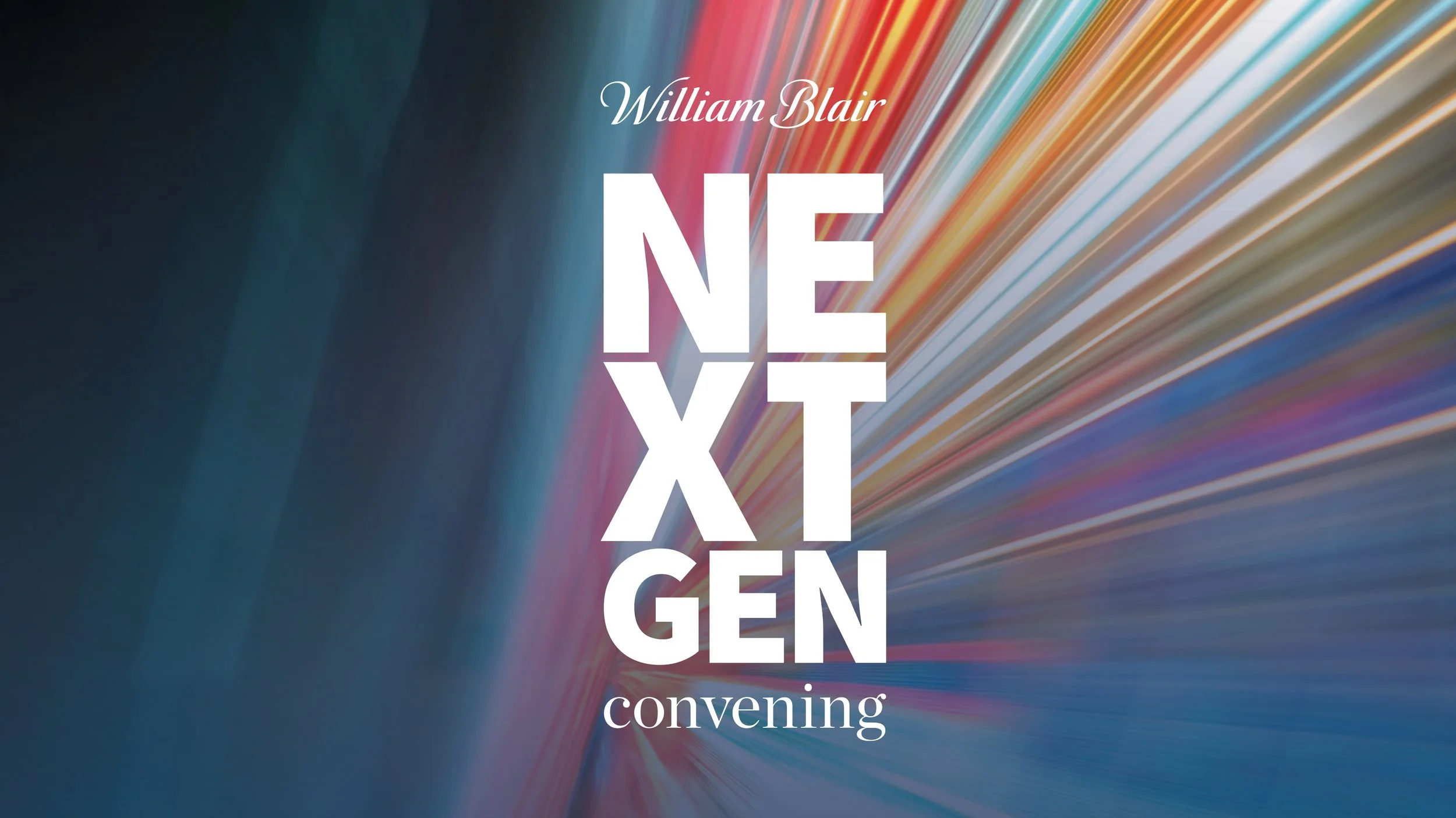 William Blair: Next-Gen Philanthropy Convening Creative Direction