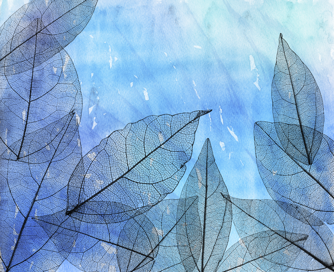 Watercolor Fallen Leaves