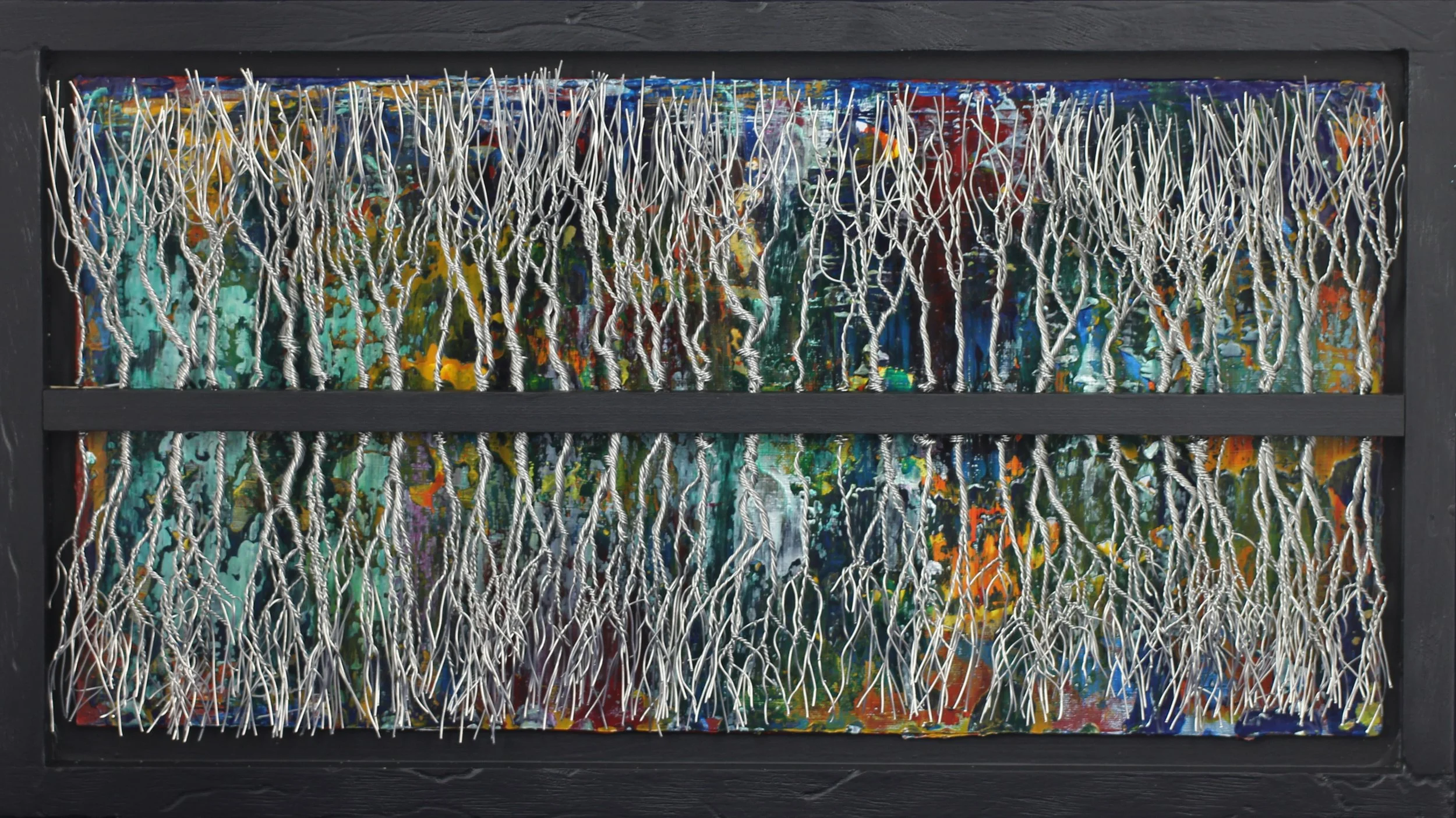 Acrylic, Wood and Aluminum - SOLD