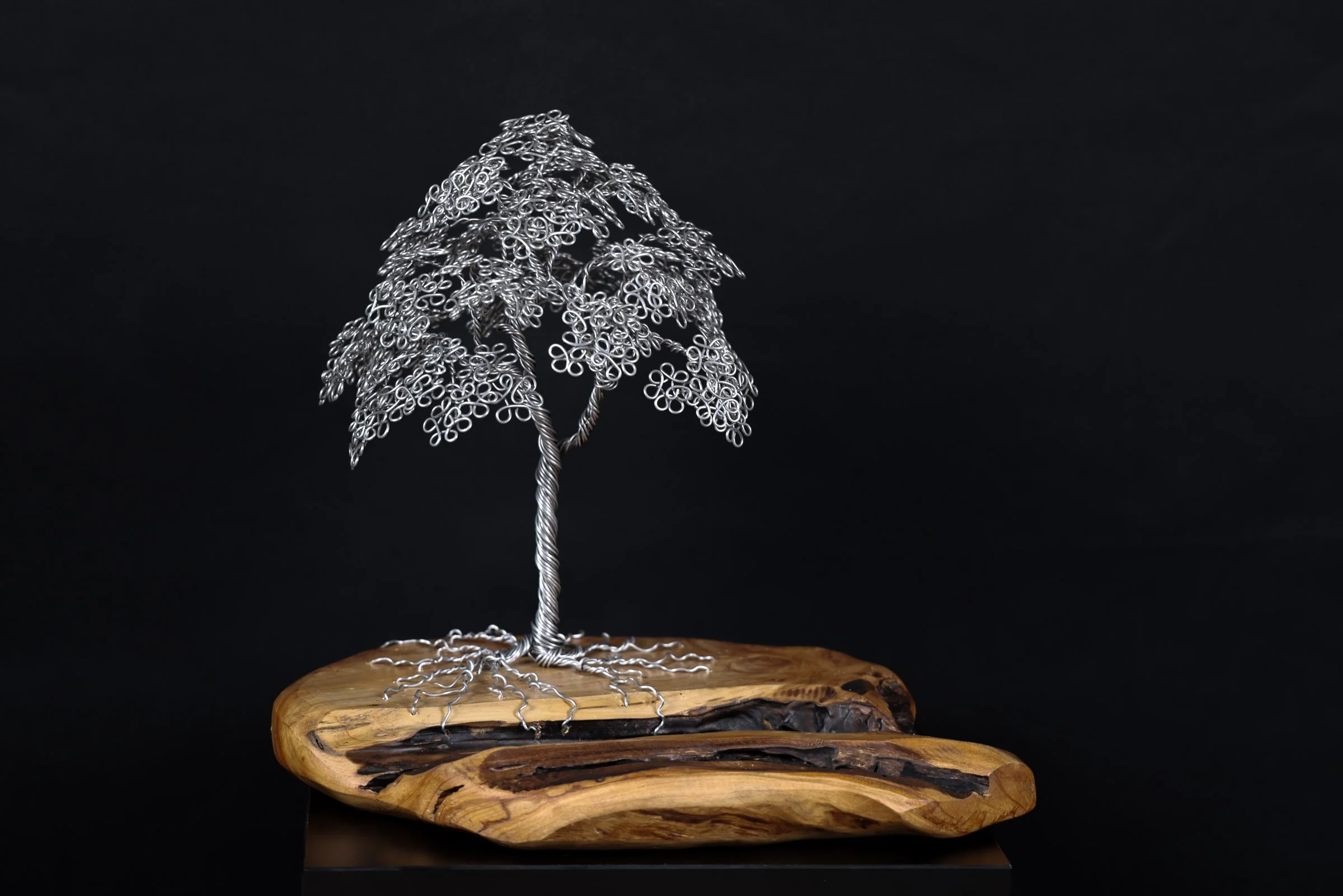 Aluminum Tree on Cedar - New $150
