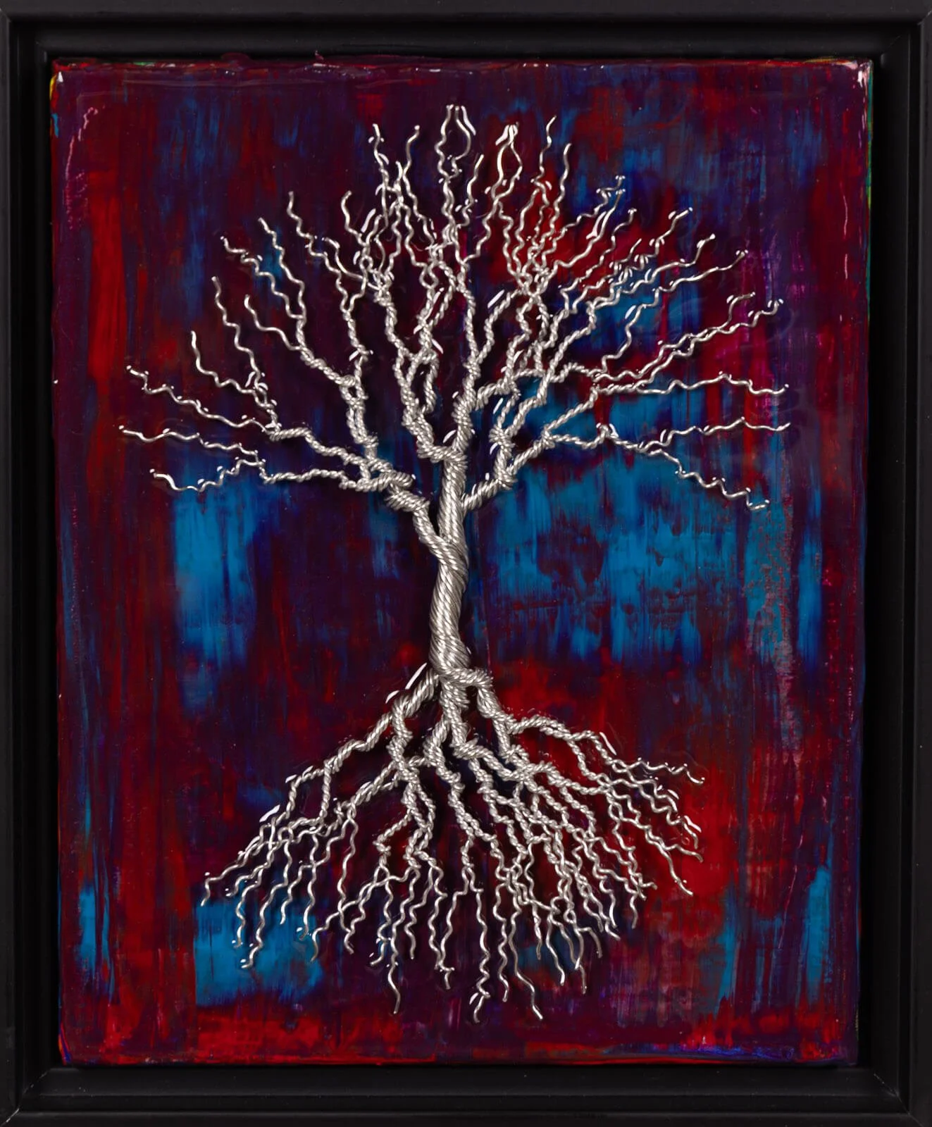 8x10in Tree on Canvas - Framed - SOLD