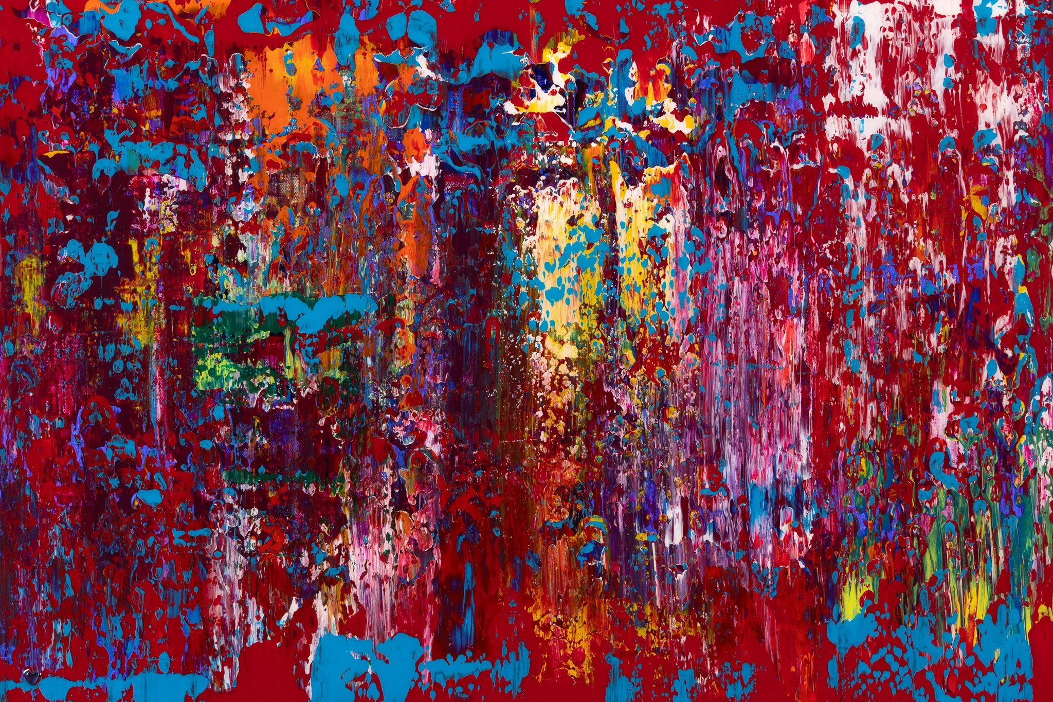 Red Abstract #8 - JVBowling - NEW