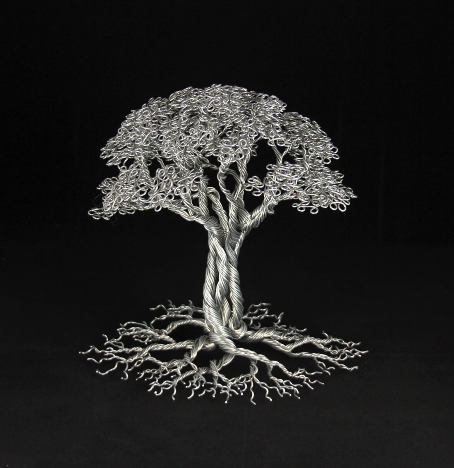 Aluminum Wire Tree of Life