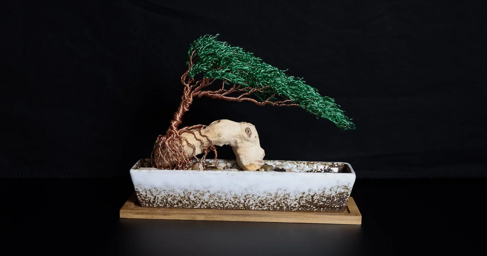Wire Bonsai - Copper