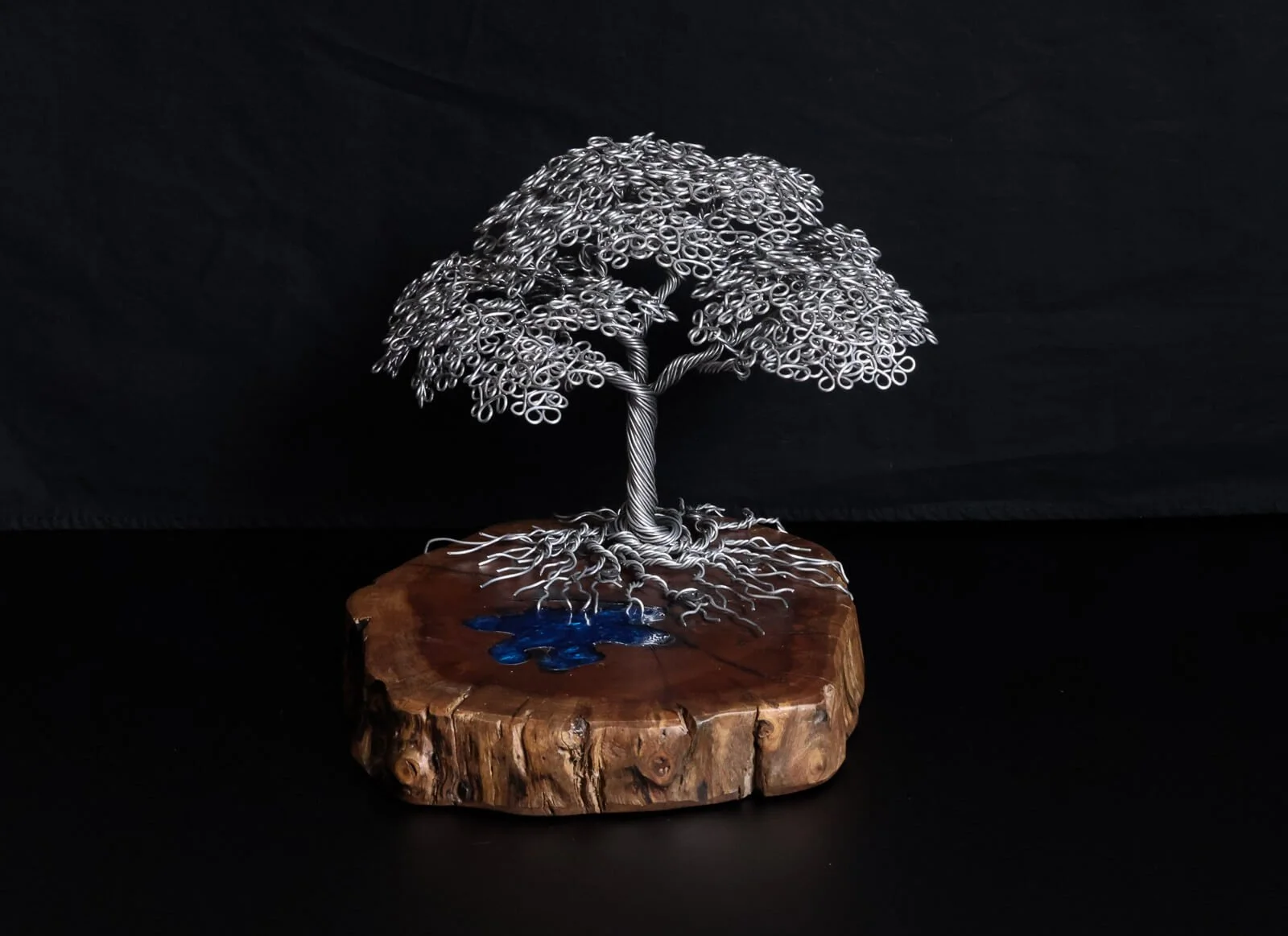 Date Wood, Epoxy Tree Sculpture
