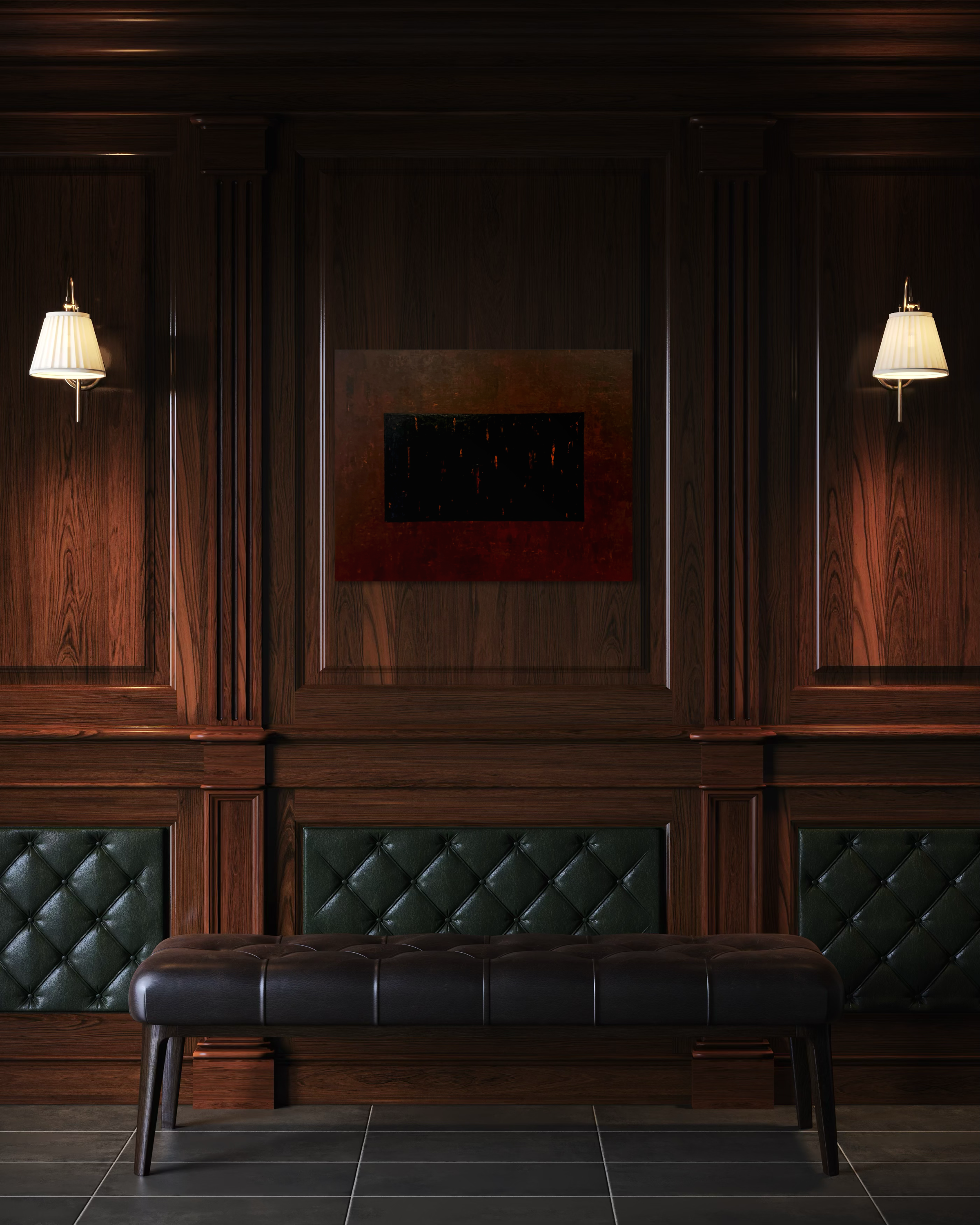 Brown Bailey 54" x 42"