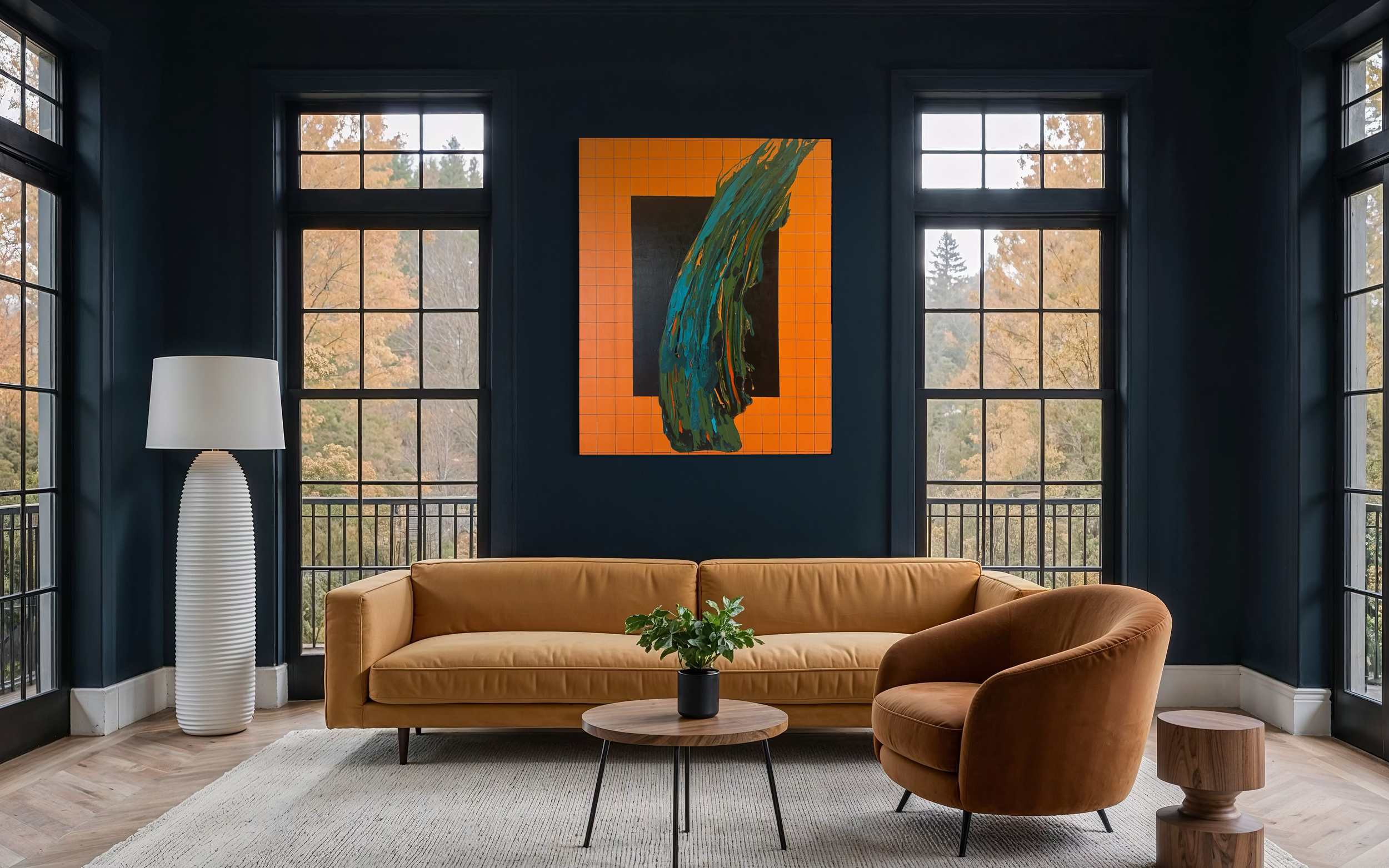 Julius Rising 48" x 60"