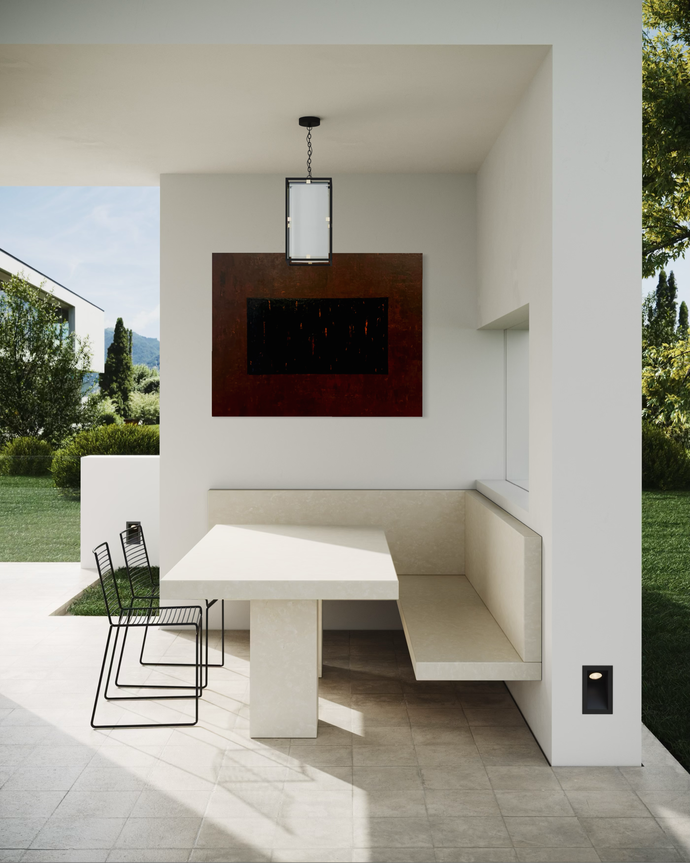 Brown Bailey 54" x 42"