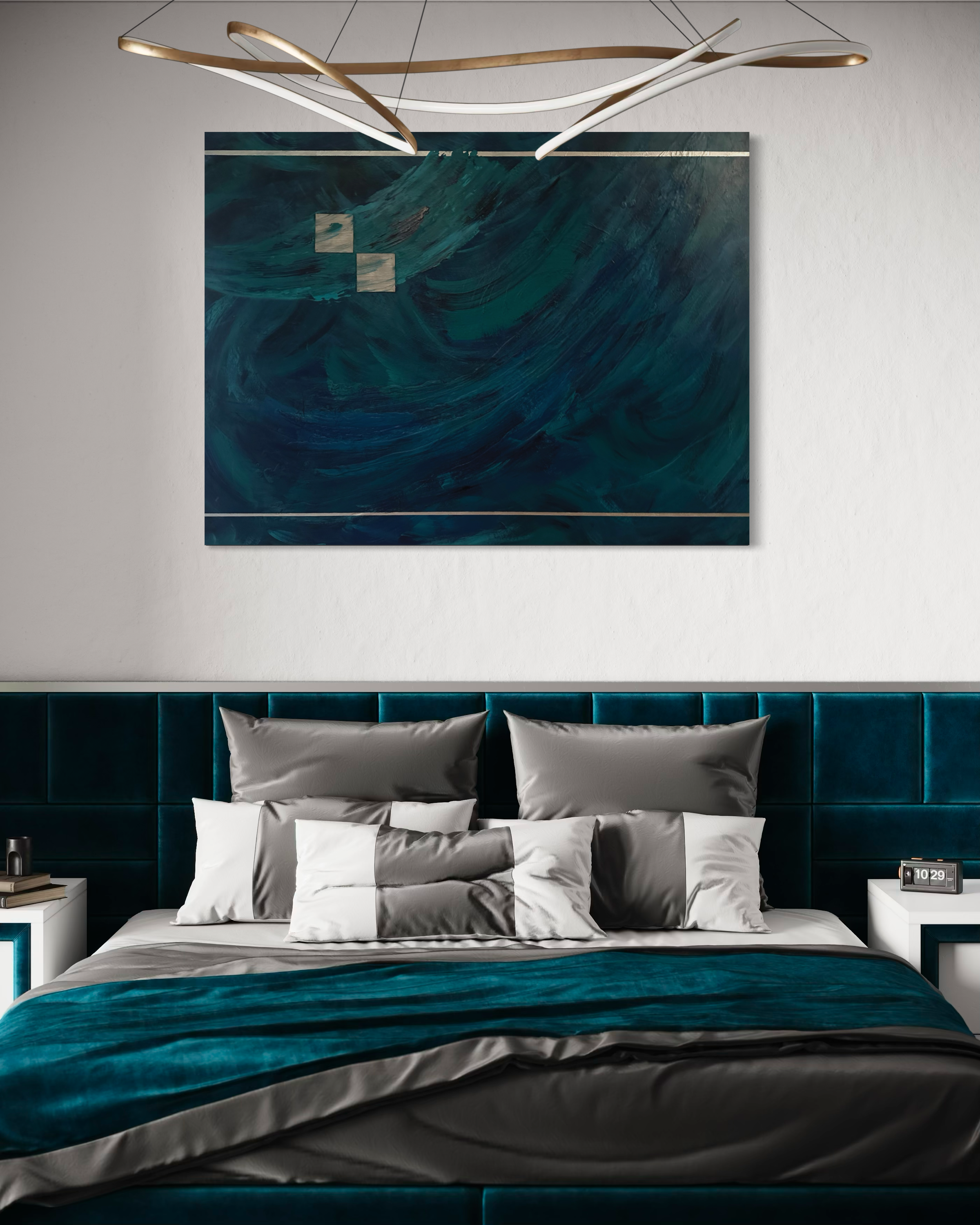 Aqua Nation 58" x 44"