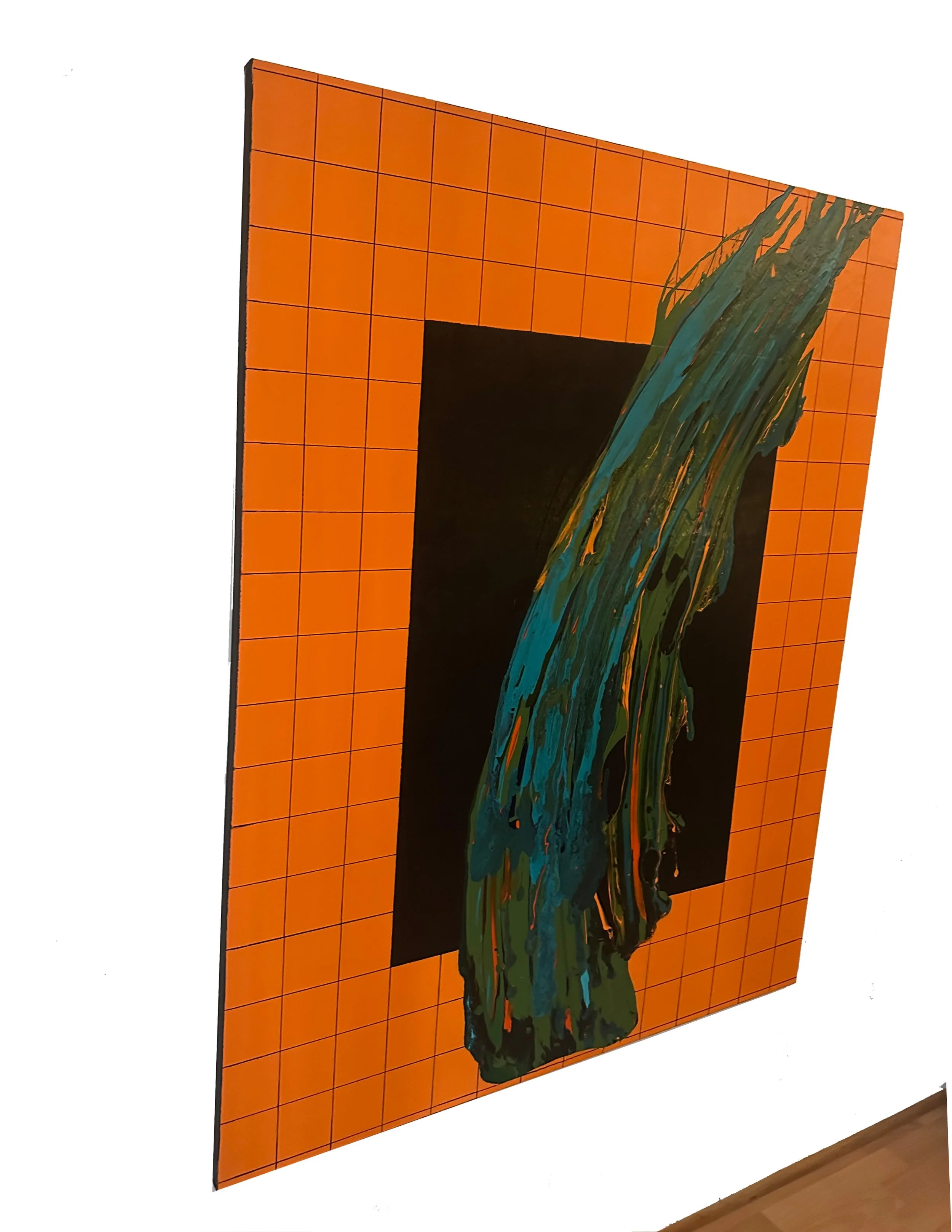 Julius Rising - 48" x 60" - Acrylic on Canvas