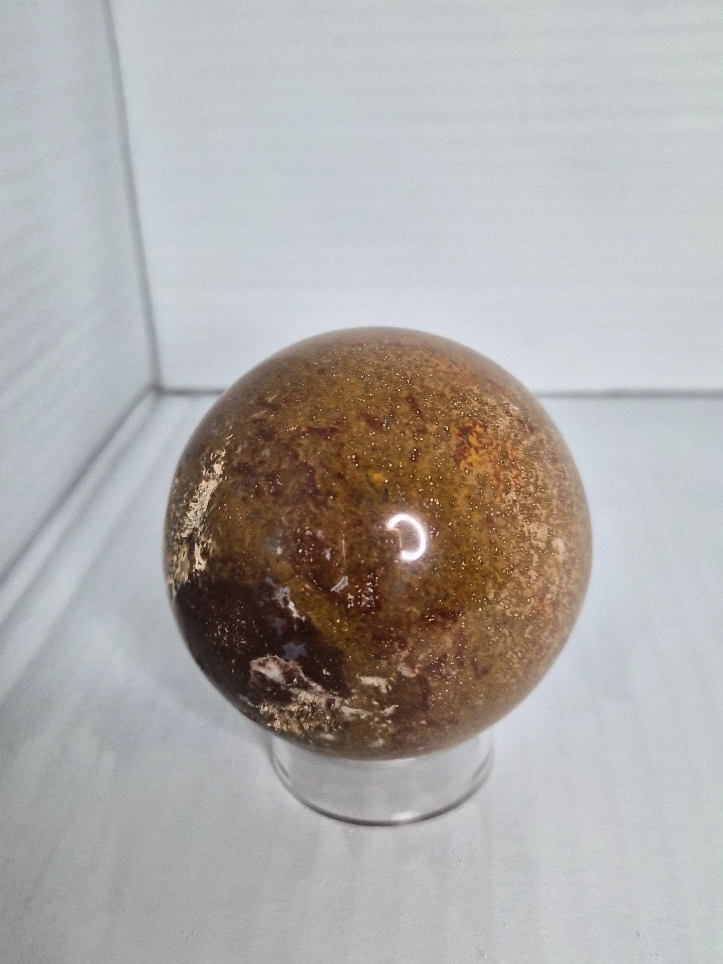 Ocean Jasper Sphere - 77mm