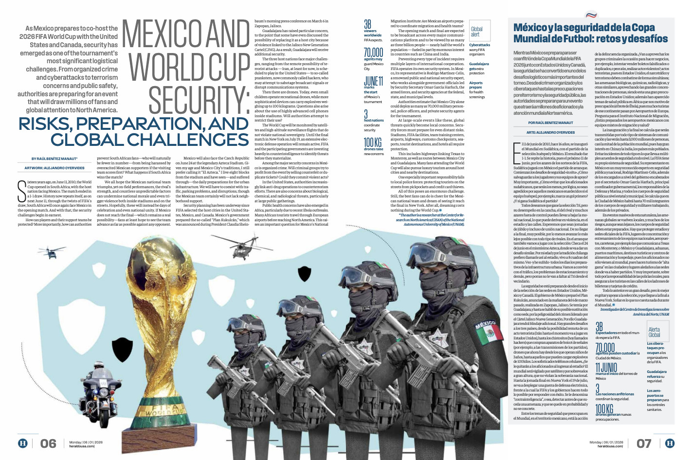 México y la seguridad de la Copa Mundial de la FIFA 2026: retos, preparación y desafíos globales