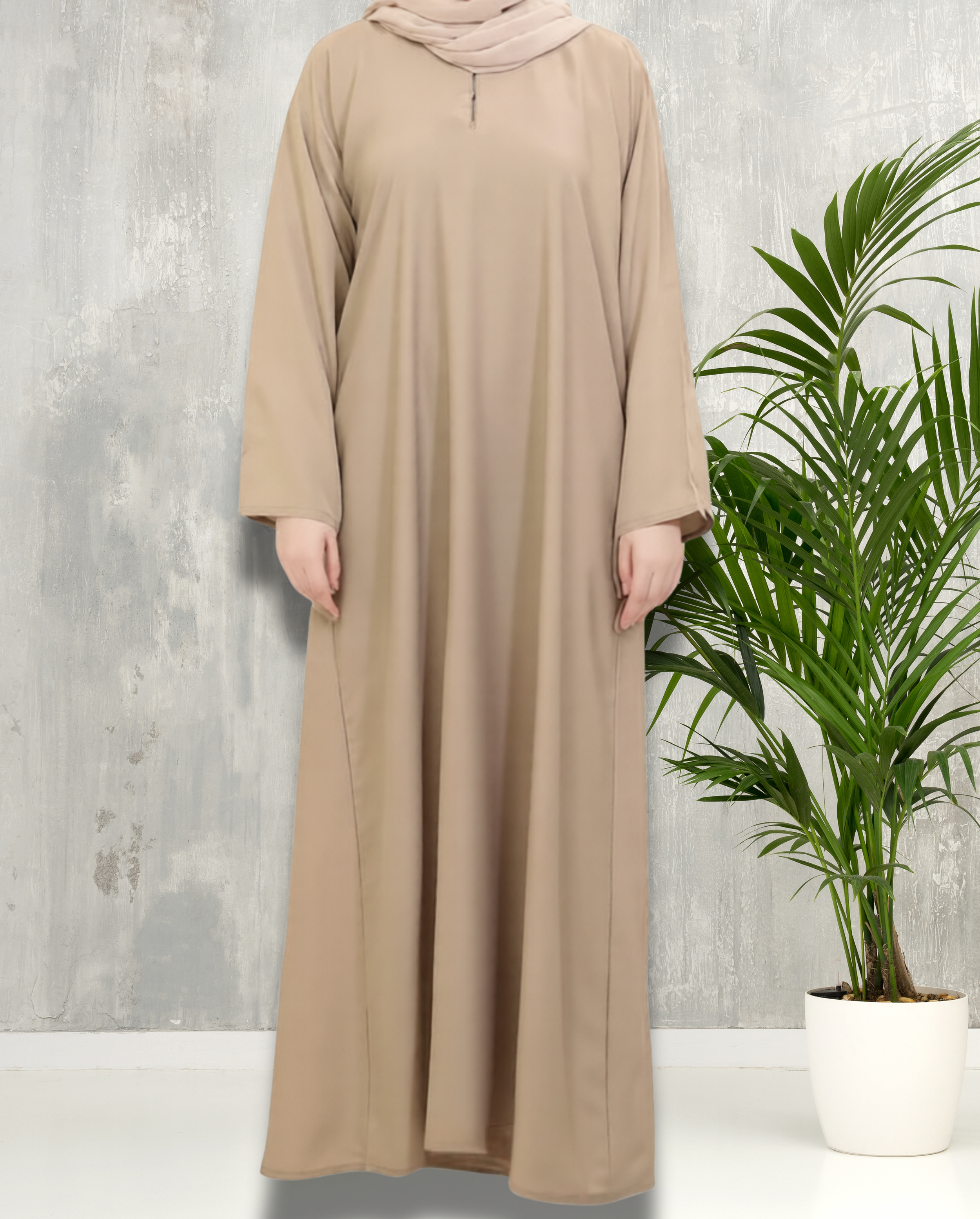 Straight Cut Abaya