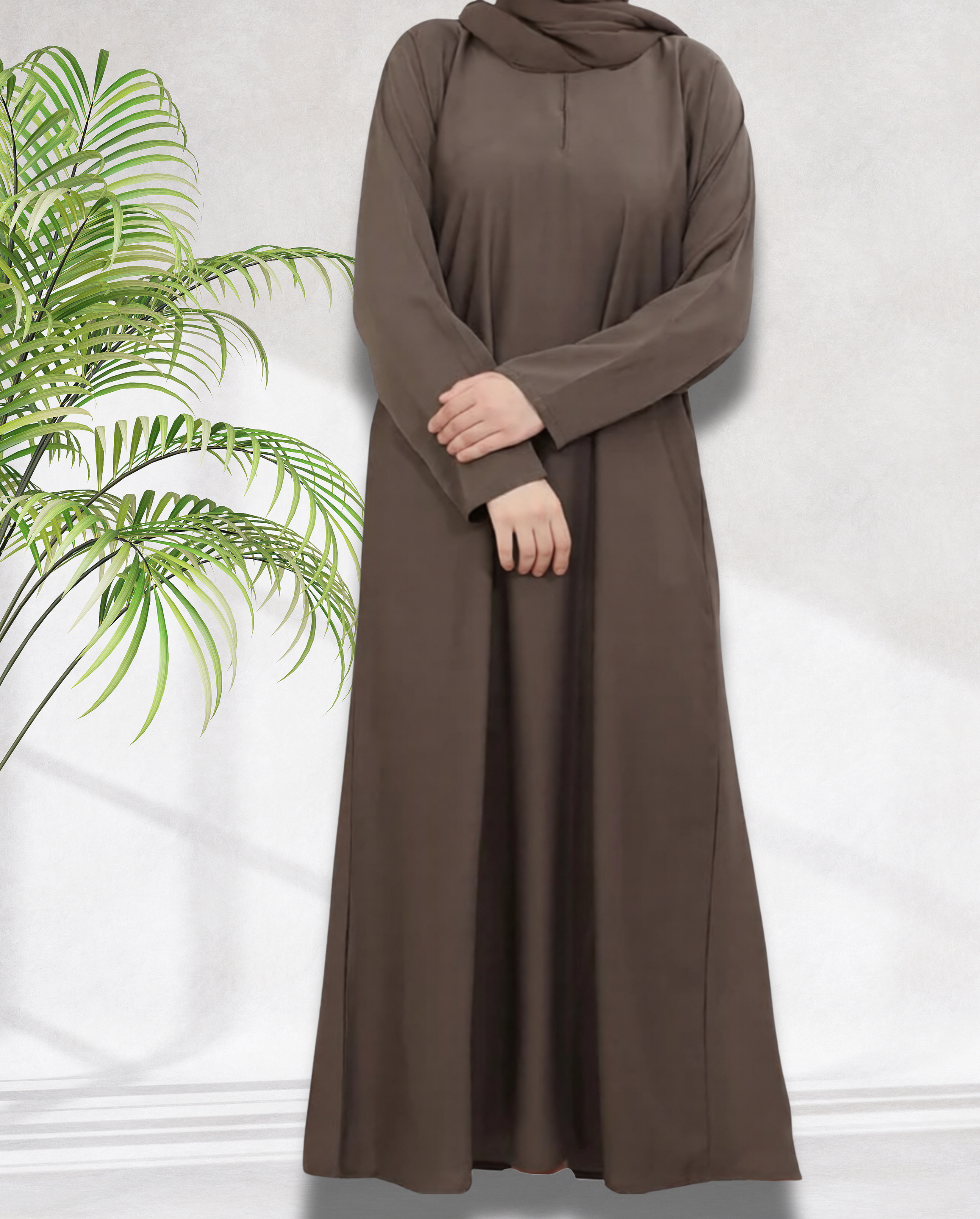 Straight Cut Abaya