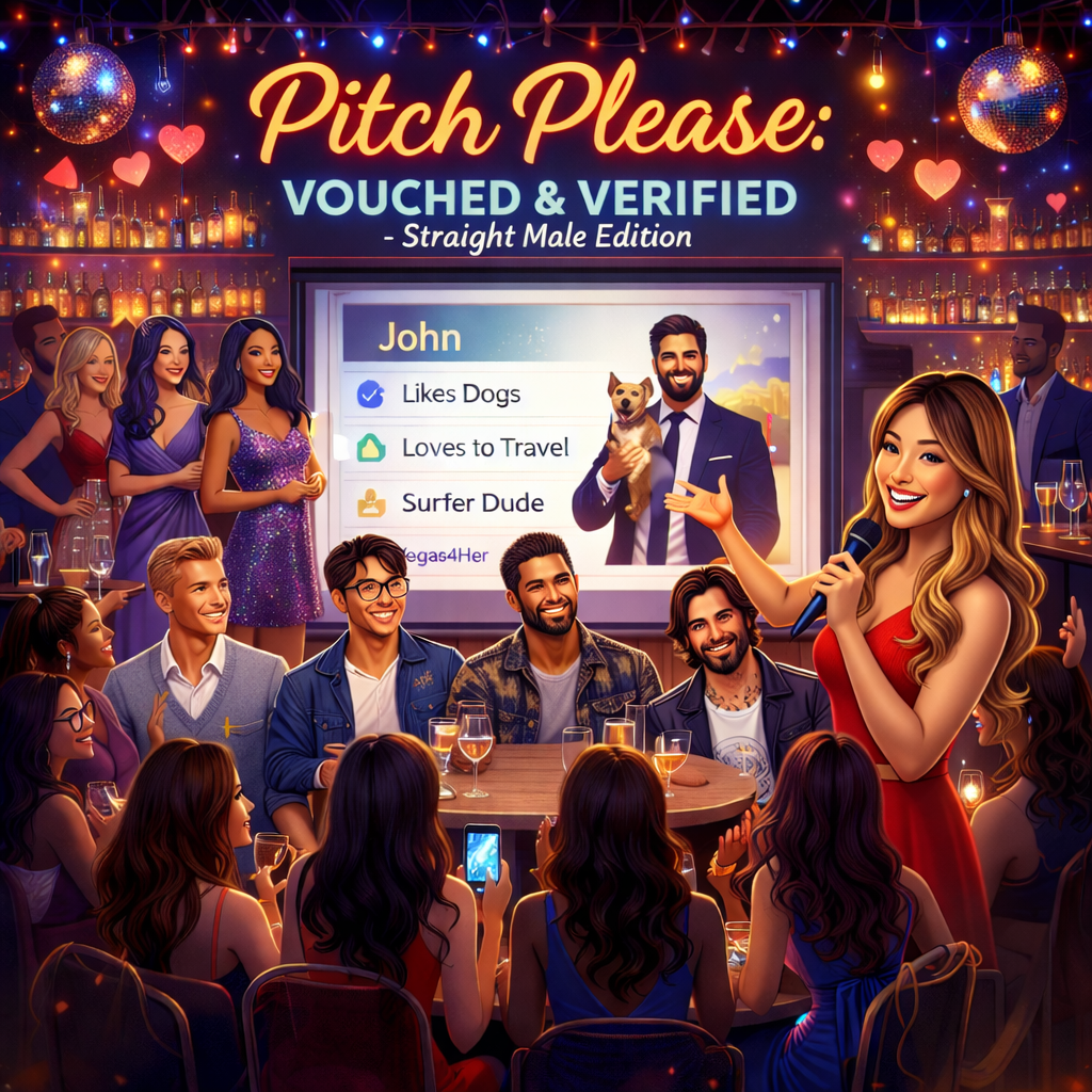 💌 Pitch Please:  Vouched &amp; Verified — Straight Male Edition