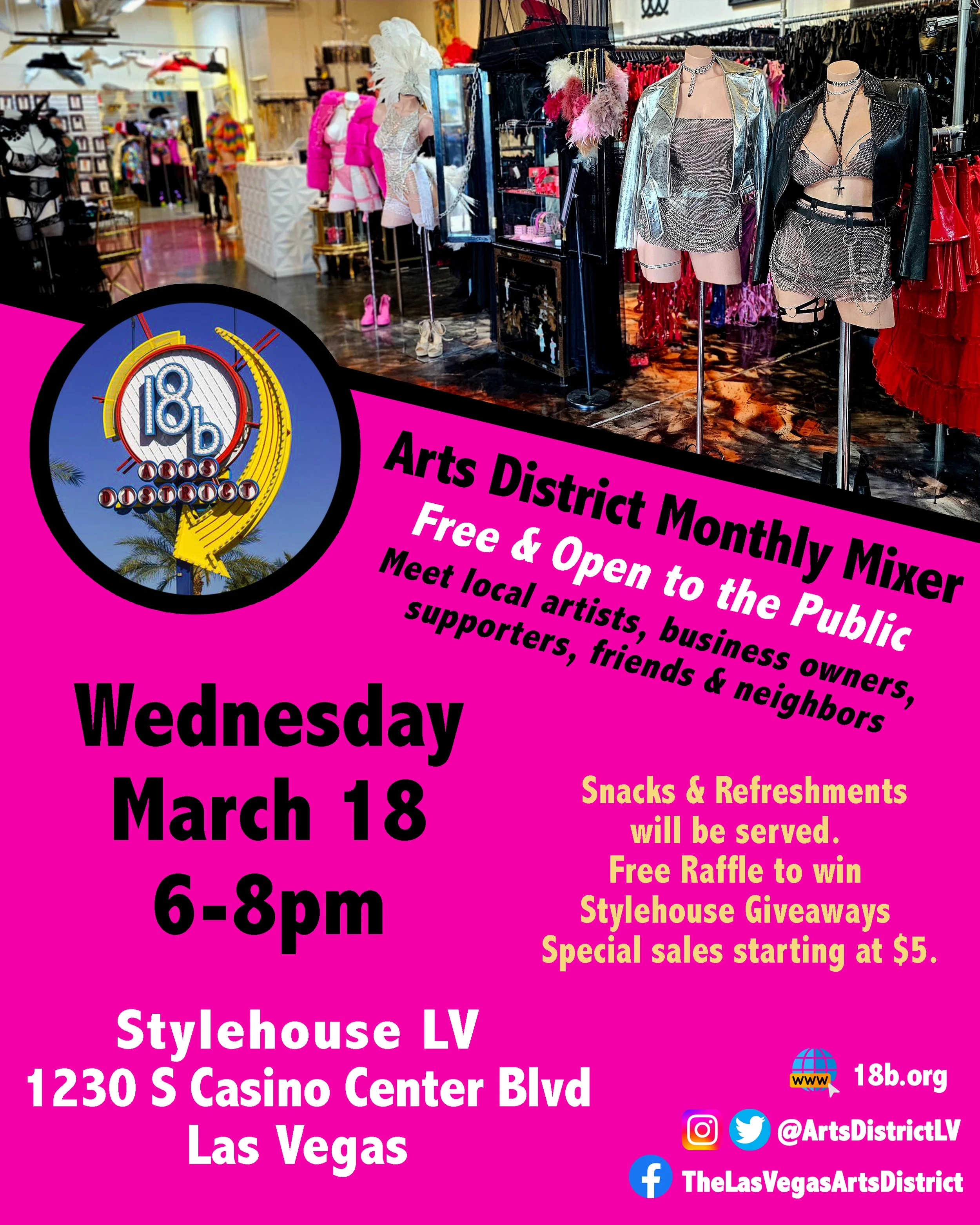 Monthly Arts District Mixer