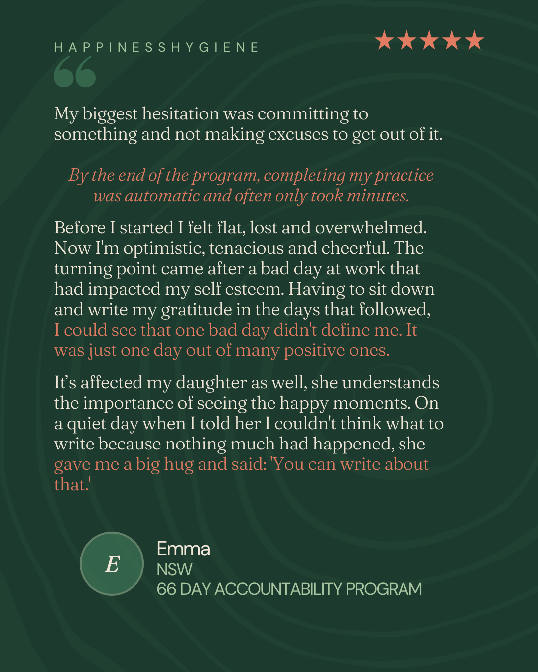 Accountability gratitude joutrnal