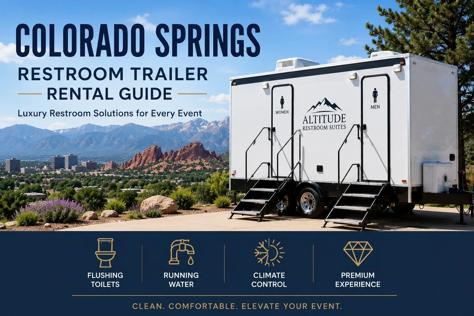 Colorado Springs Restroom Trailer Rental Guide