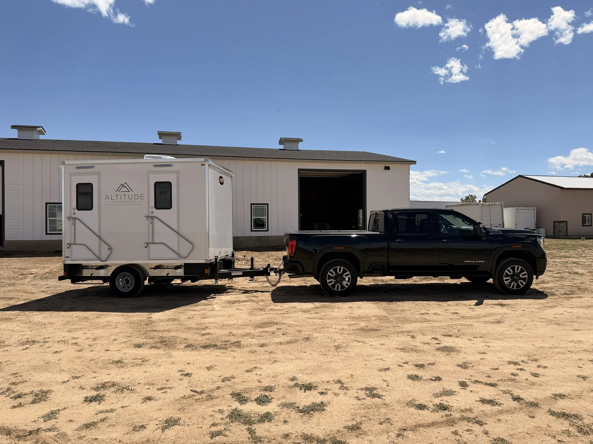 Built for Colorado.
Whether we're headed to a mountain wedding, a private ranch event, or a construction project, our goal is simple:
Show up on time.
Communicate clearly.
Deliver a premium experience.
As a locally owned Colorado business, we take pr
