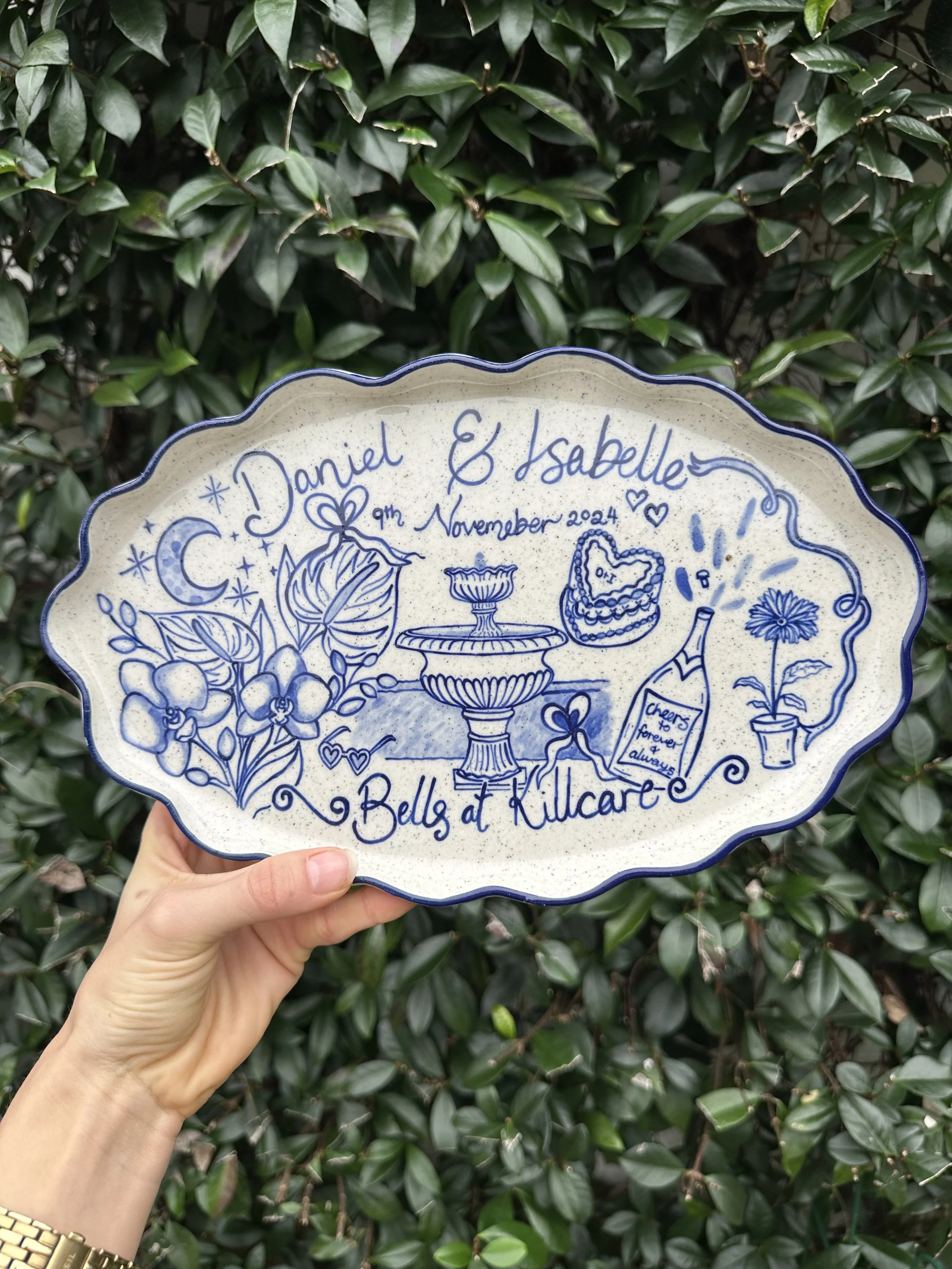 In Holy Matrimony Platter