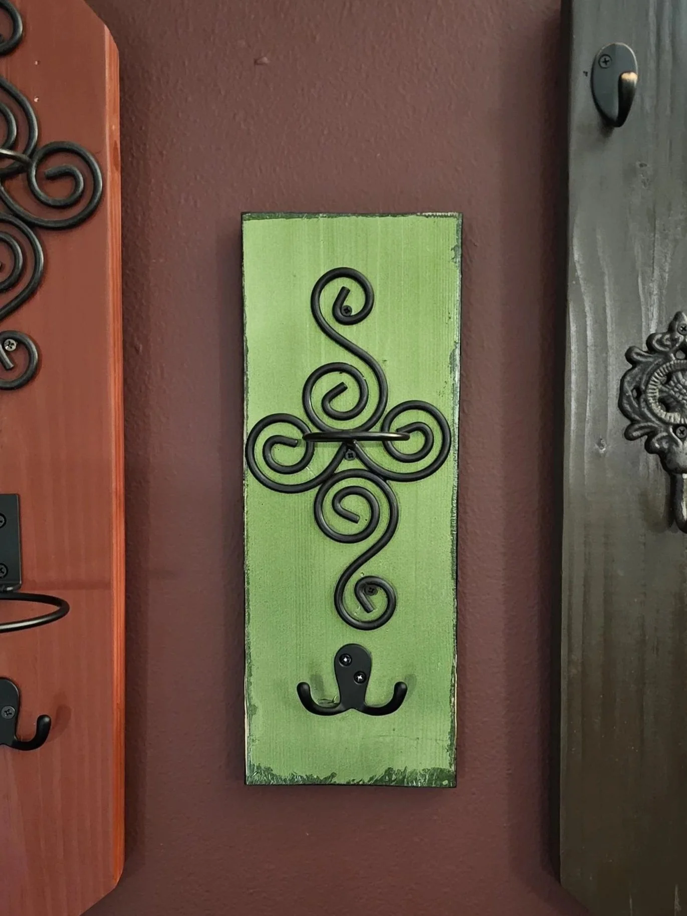 Unique antique candle/plant or accessory unit