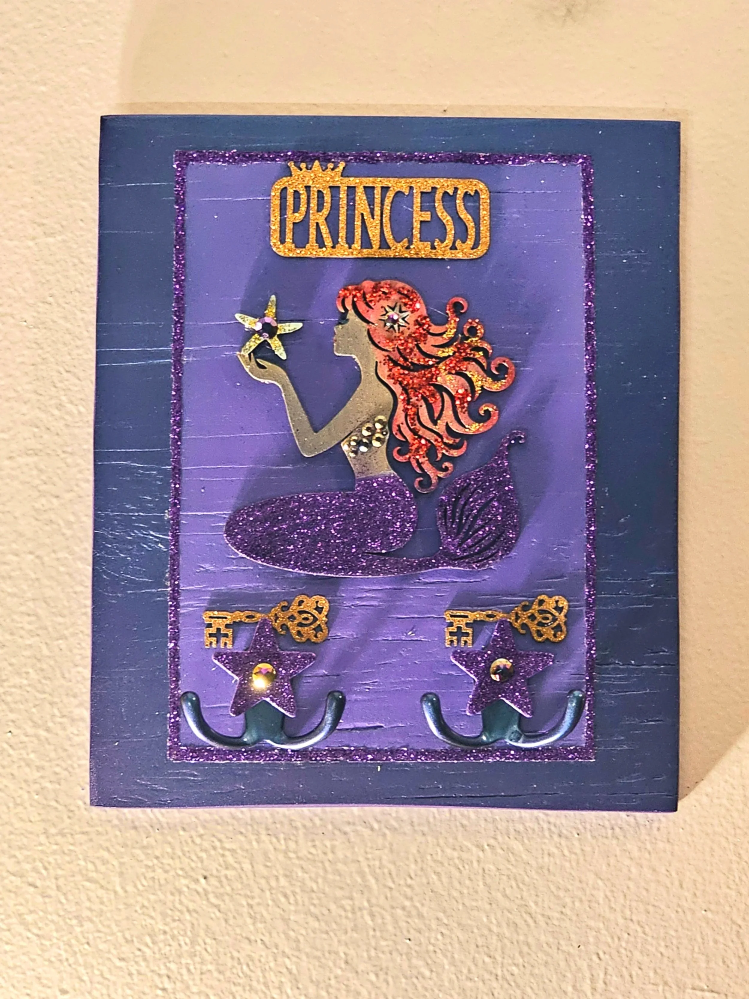 Mermaid Dreams Wall Organizer