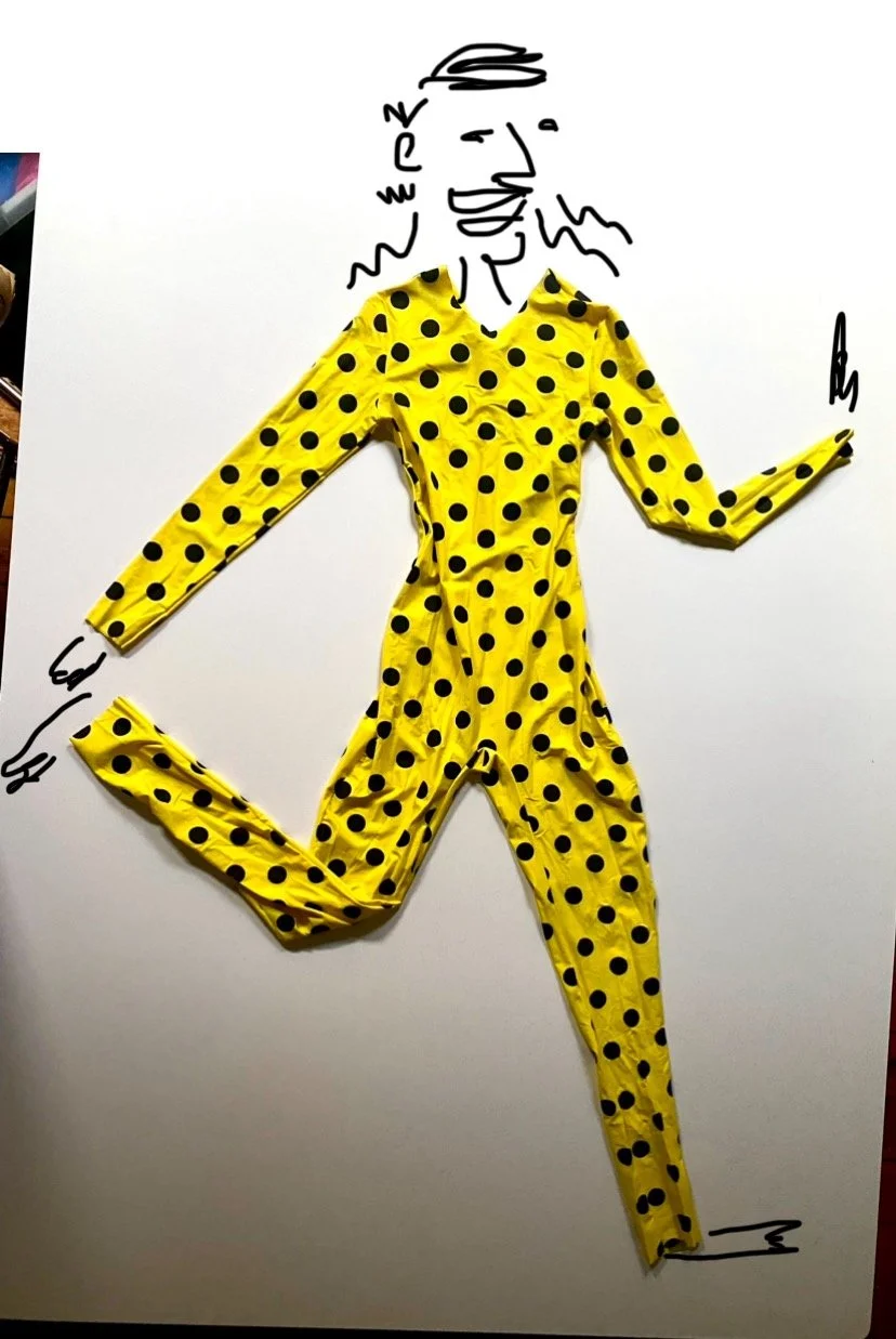 Bold Yellow Polka Dot Jumpsuit
