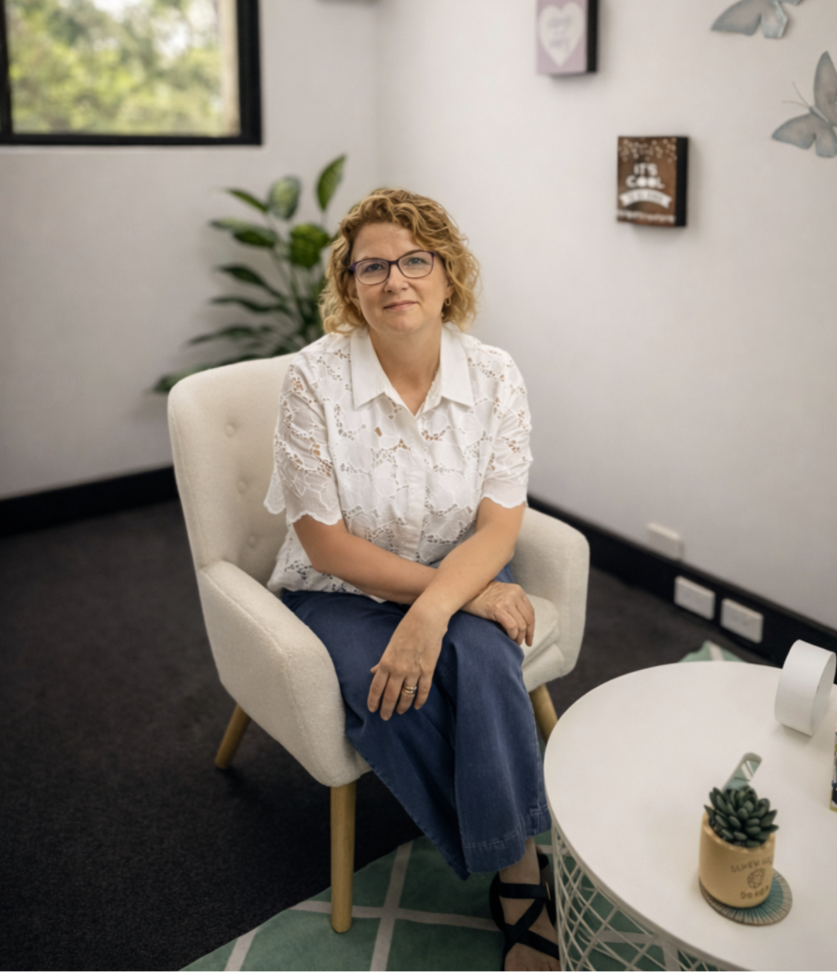 Anneke van Vuuren, founder of Anesta Counselling, providing psychotherapy services in Pymble