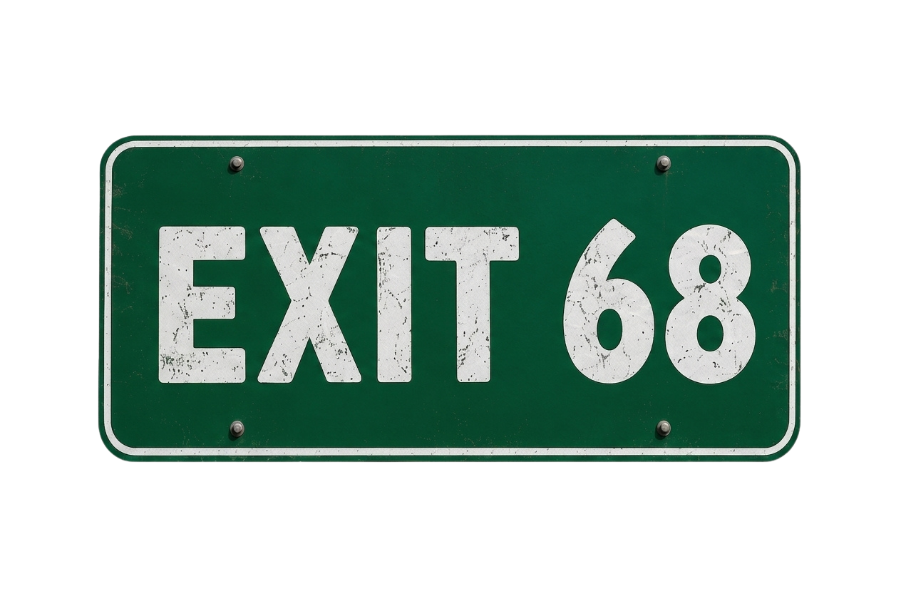 EXIT 68