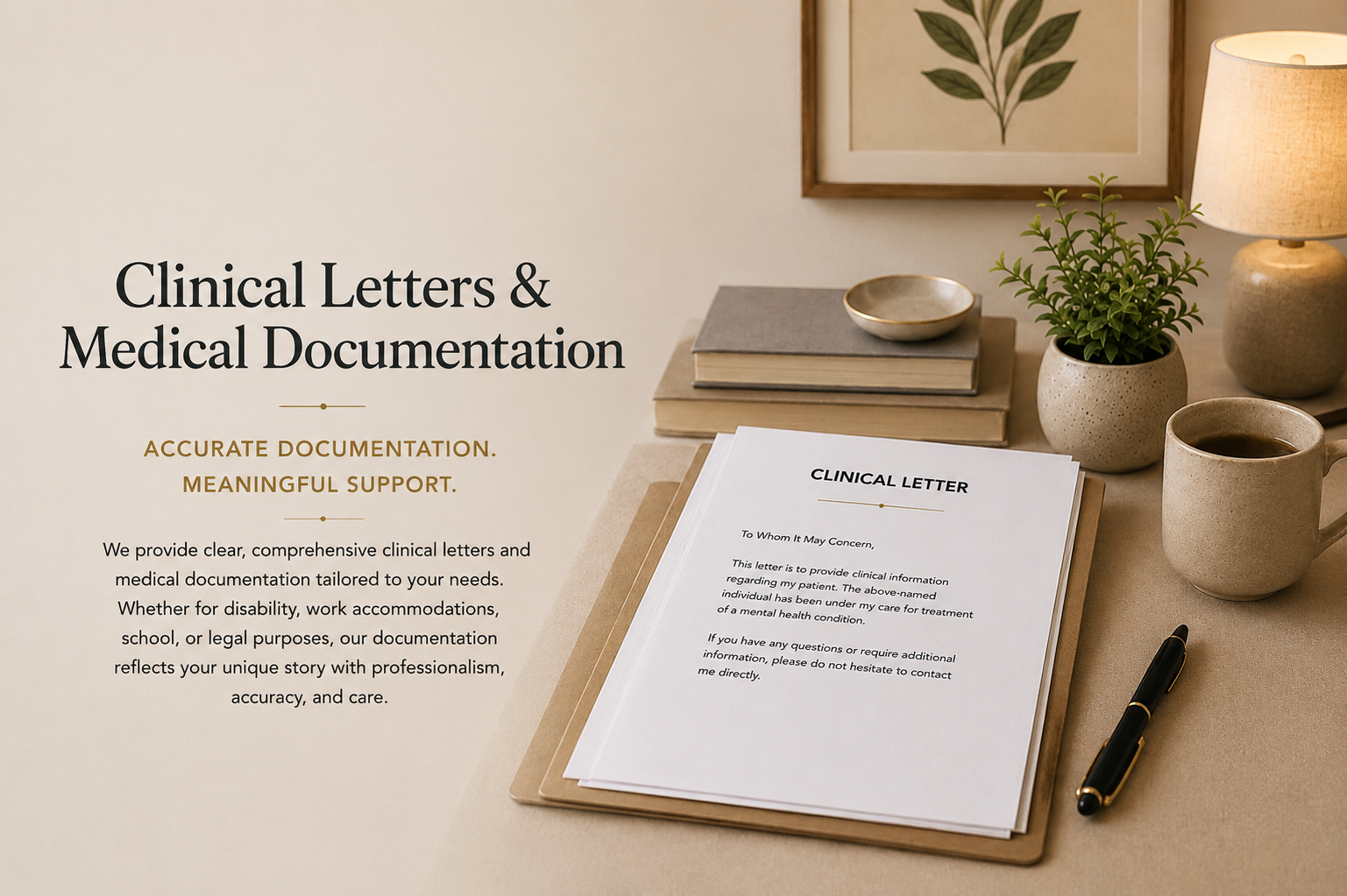 Clinical Letters & Medical Documentation