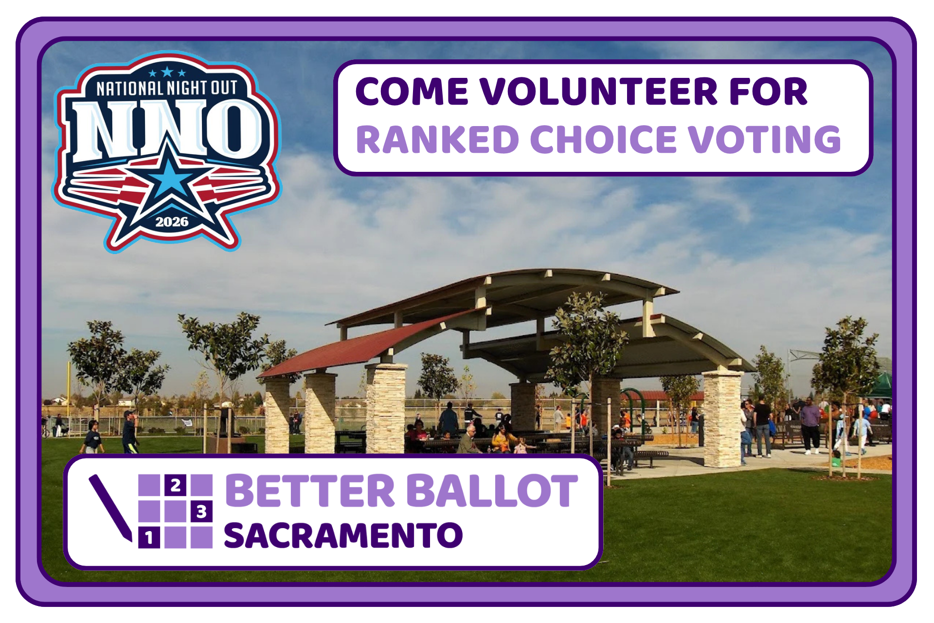 Event Canvassing - National Night Out District 1