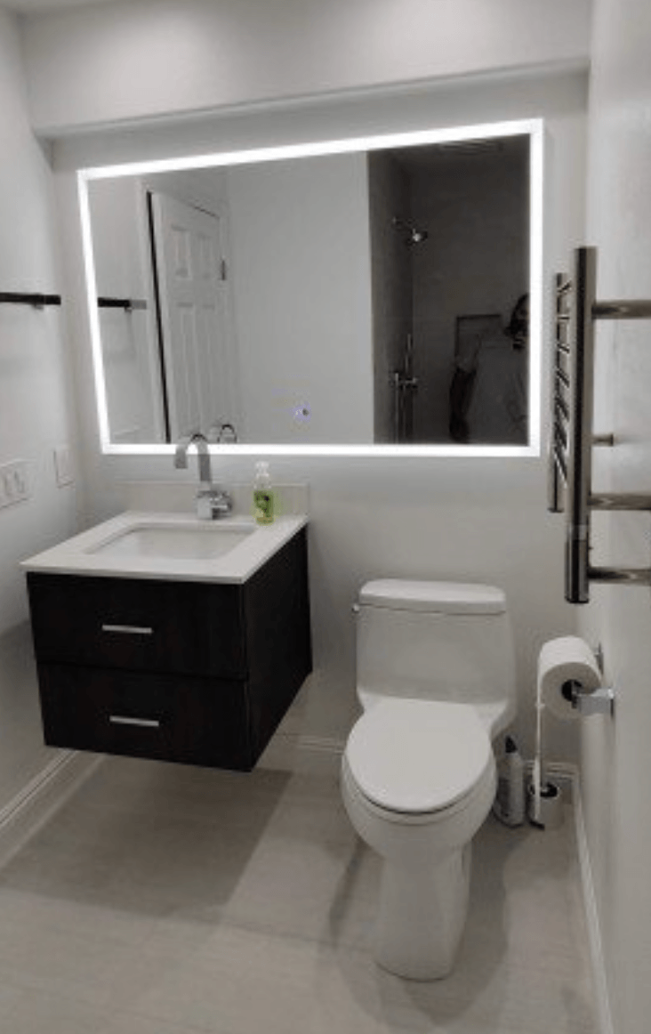 Simple clean black white steel
