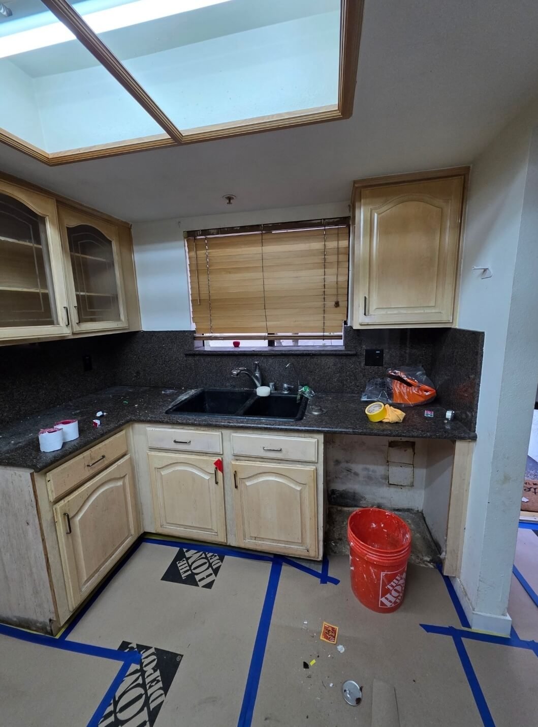 Upgrade kitchen in tenant lived in apartment.