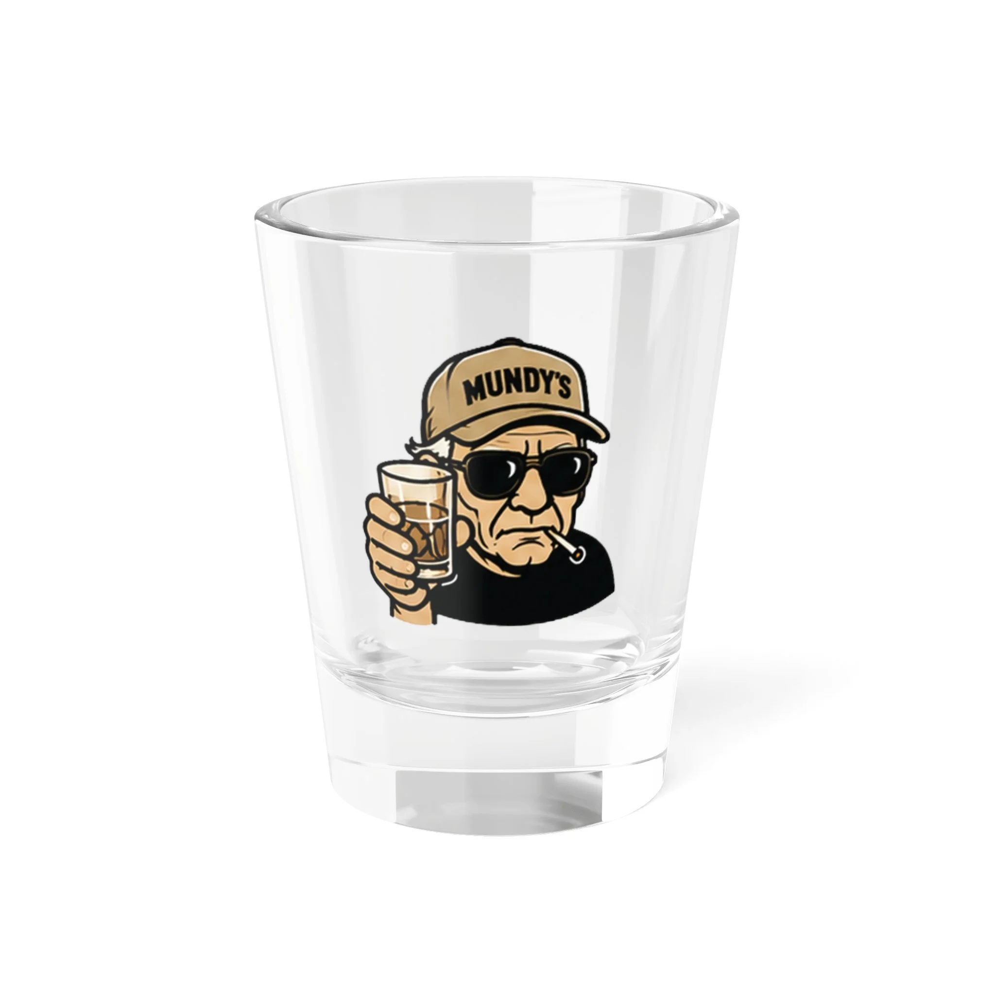 Chuck's Lucky Shot Glass