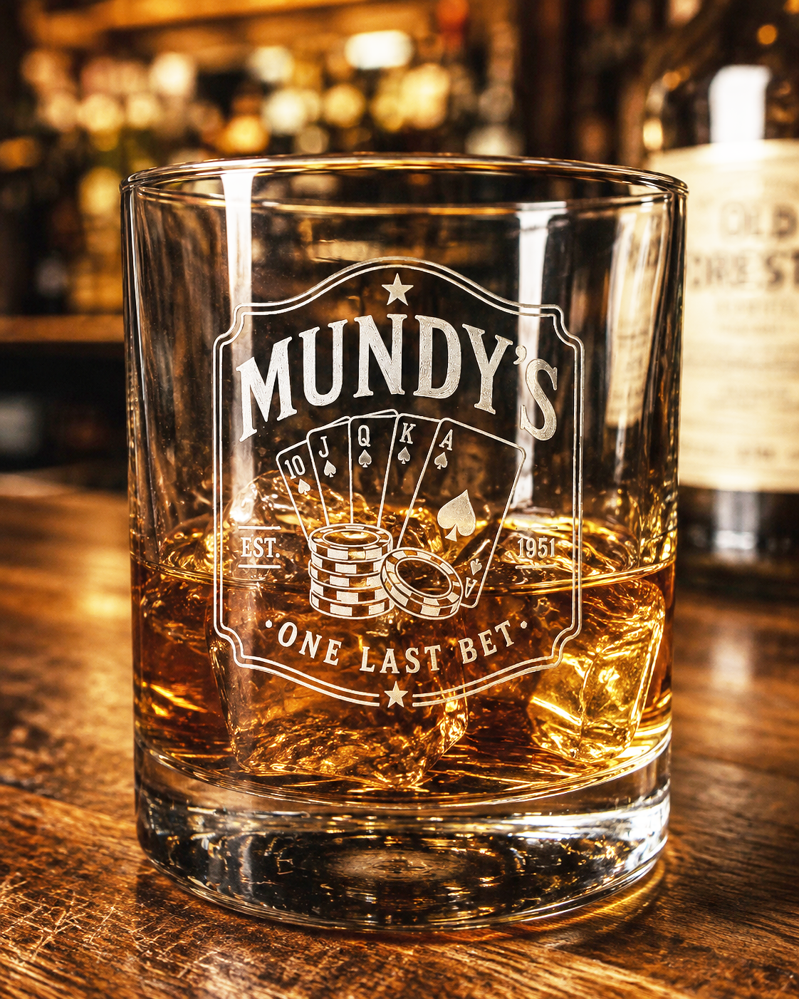 The Lucky Whiskey Glass
