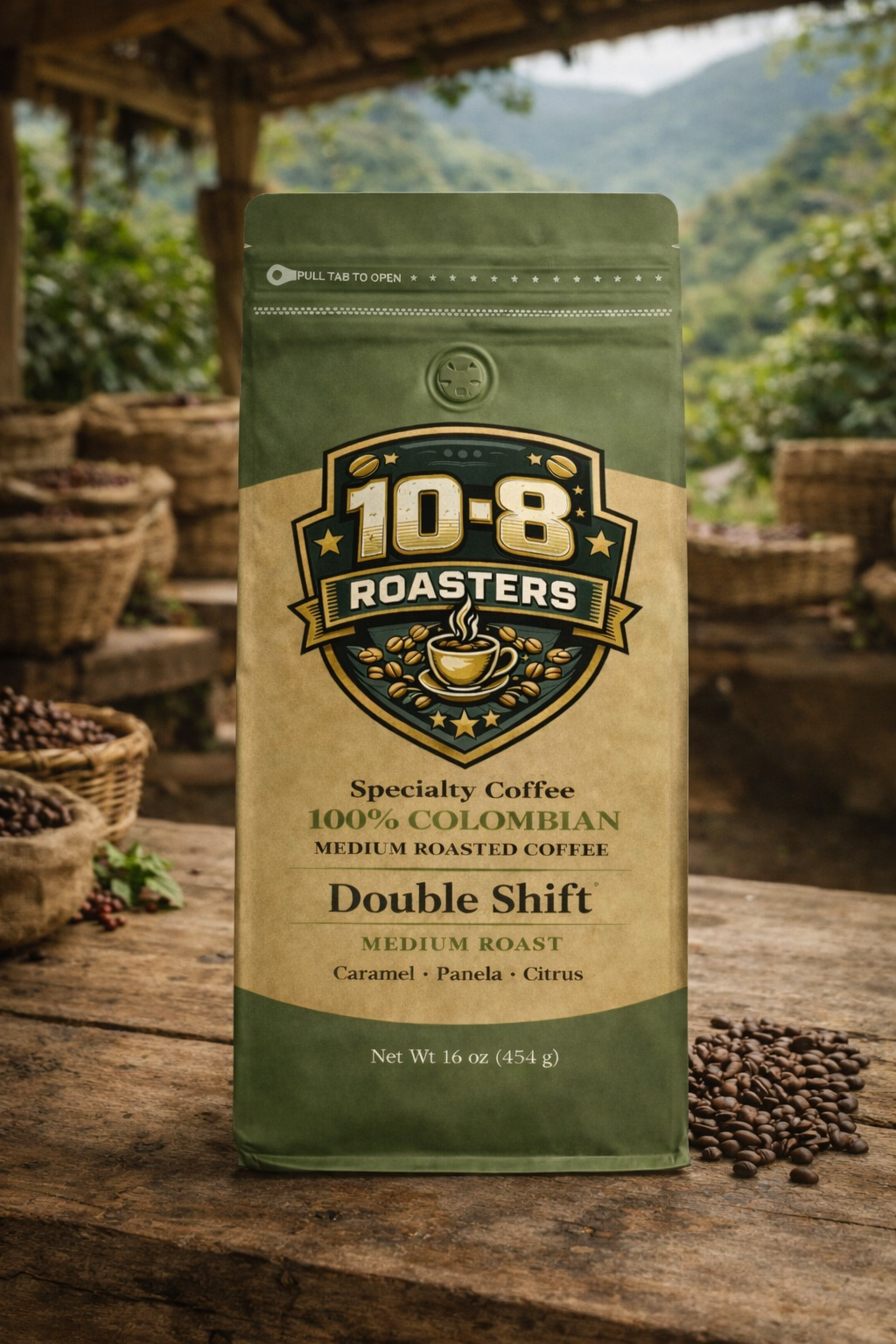 Double Shift      Medium Roast