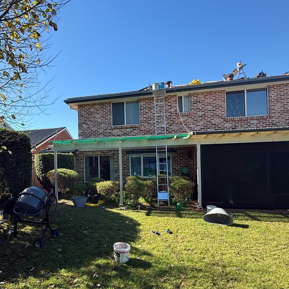 Recement Bed and Ridge Pointing