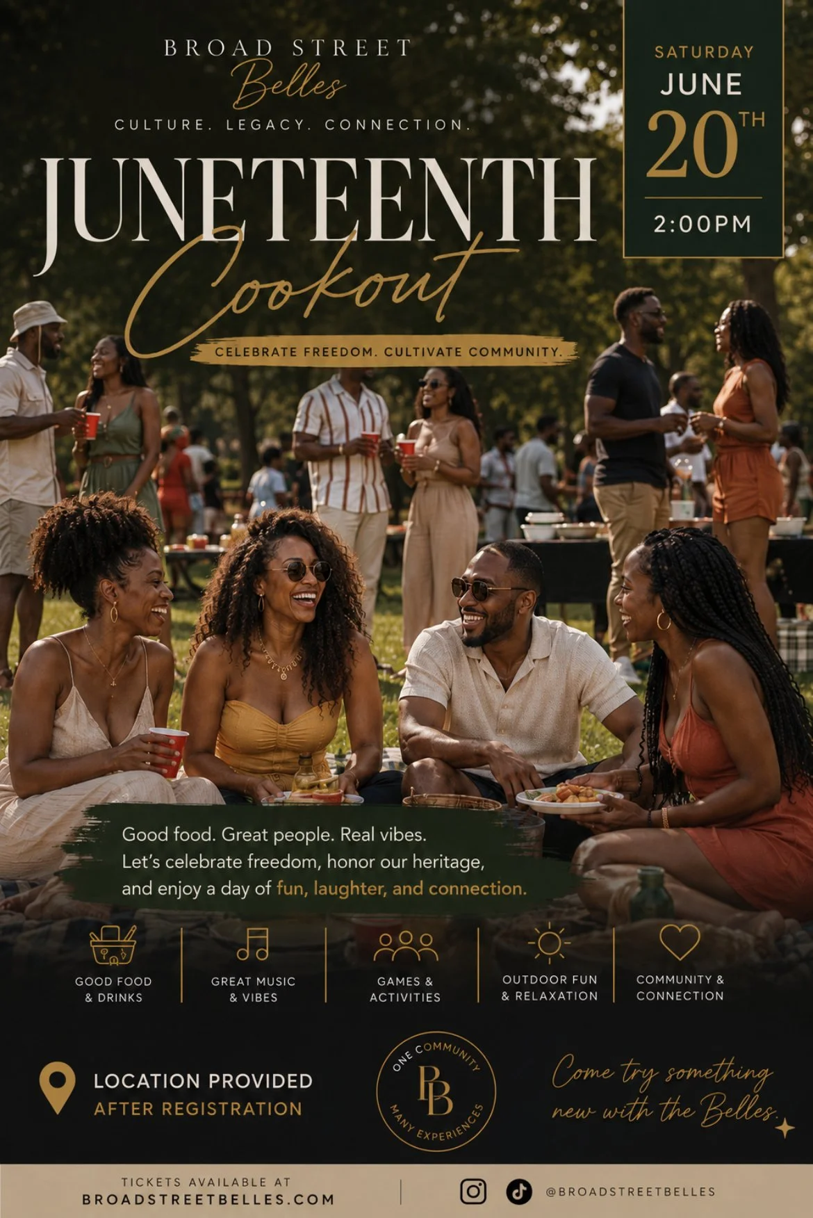 Juneteenth Cookout ✨☀️