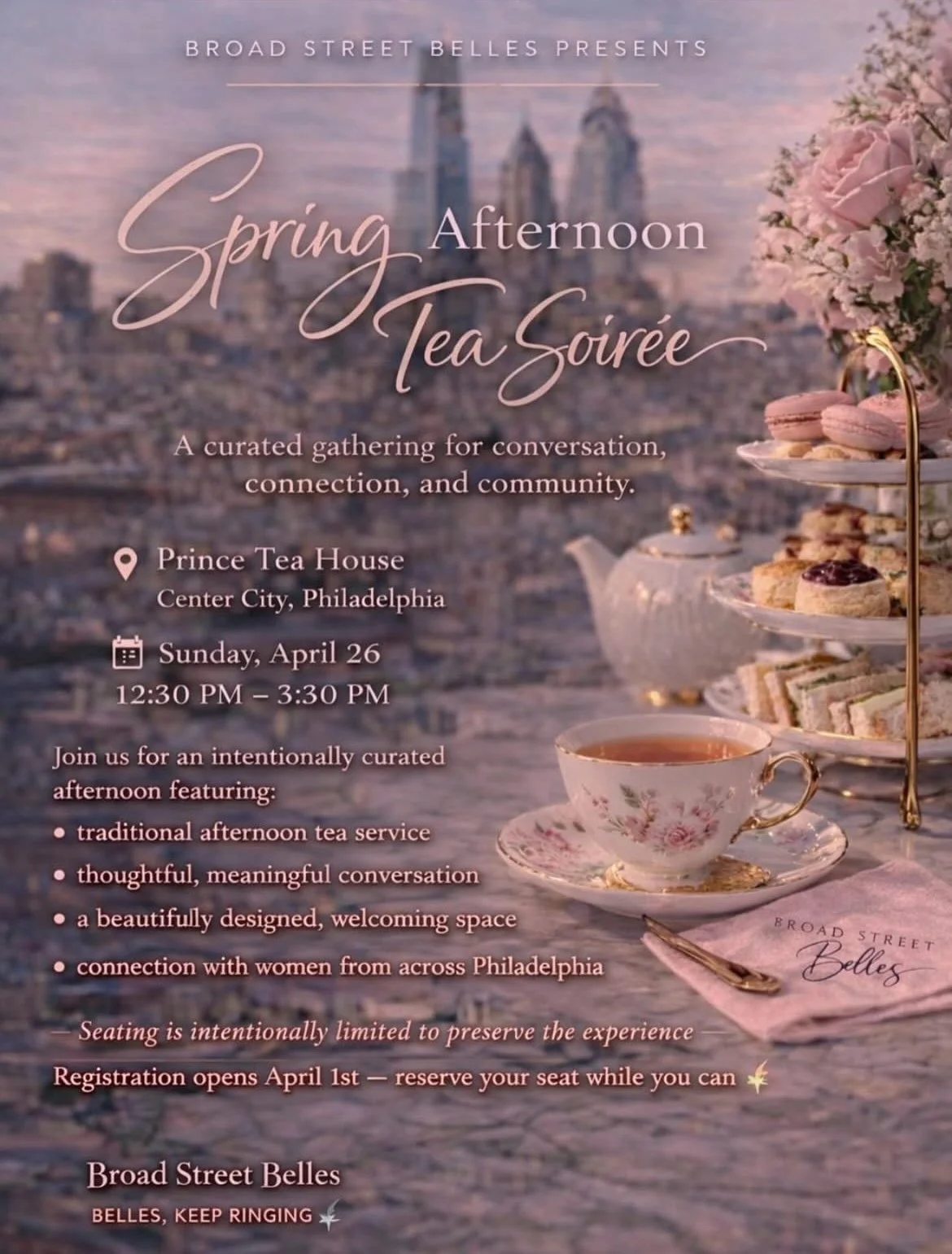 Afternoon Tea Soirée (Early Belle)