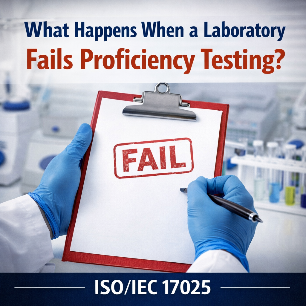 Laboratory proficiency testing failure investigation under ISO 17025 quality systems
